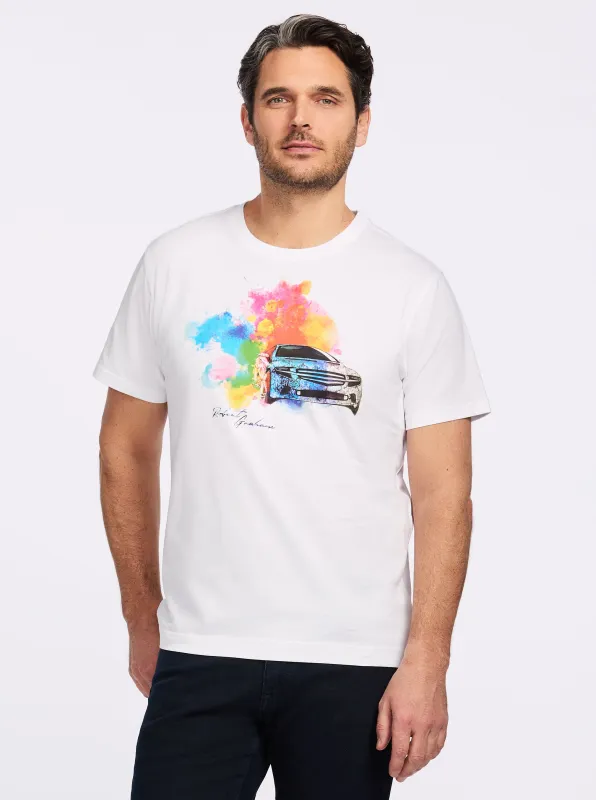 SPLASH CAR SHORT SLEEVE T-SHIRT made by Robert Graham