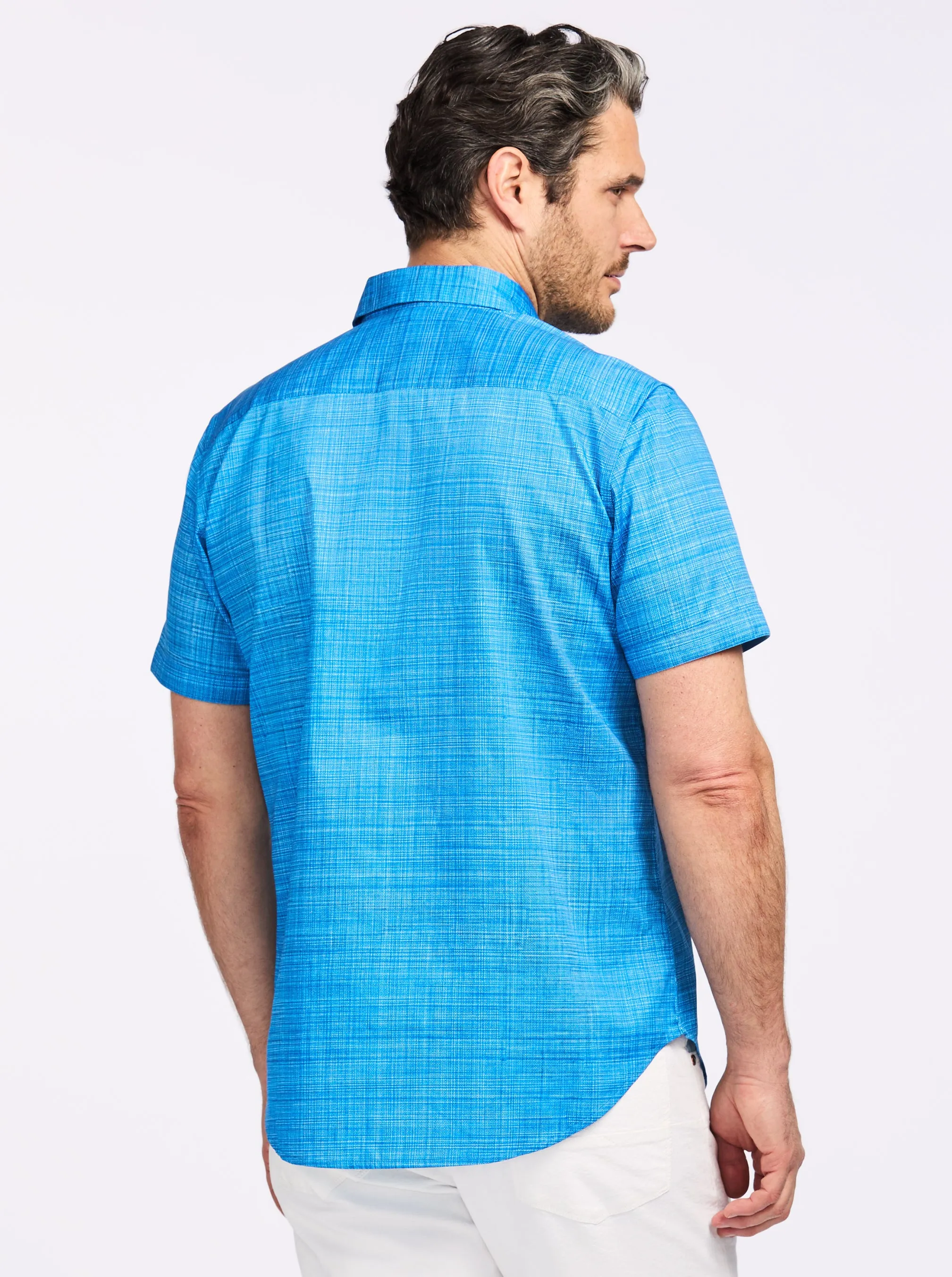 ROTH SHORT SLEEVE BUTTON DOWN SHIRT sold by Robert Graham product image thumbnail 2