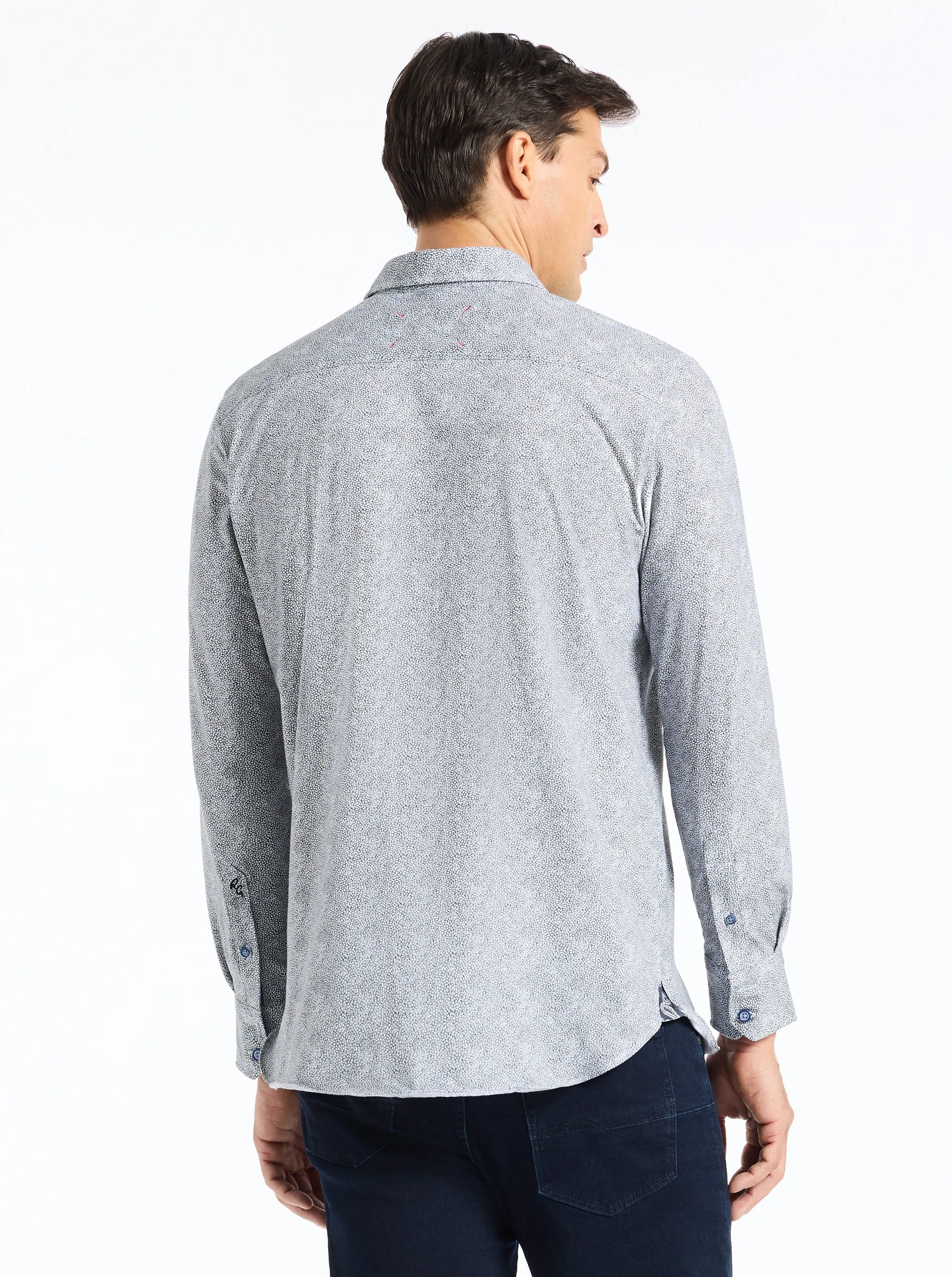 SETH LONG SLEEVE BUTTON DOWN SHIRT sold by Robert Graham product image thumbnail 2