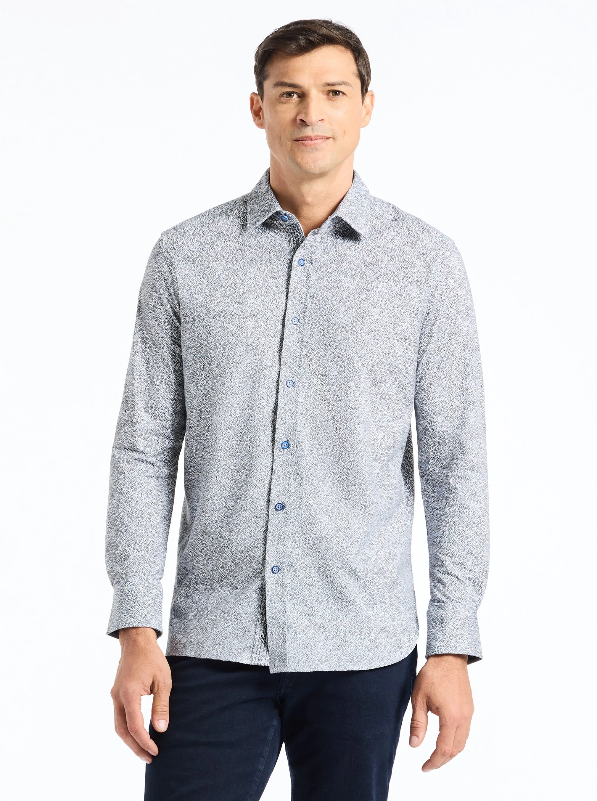 SETH LONG SLEEVE BUTTON DOWN SHIRT sold by Robert Graham