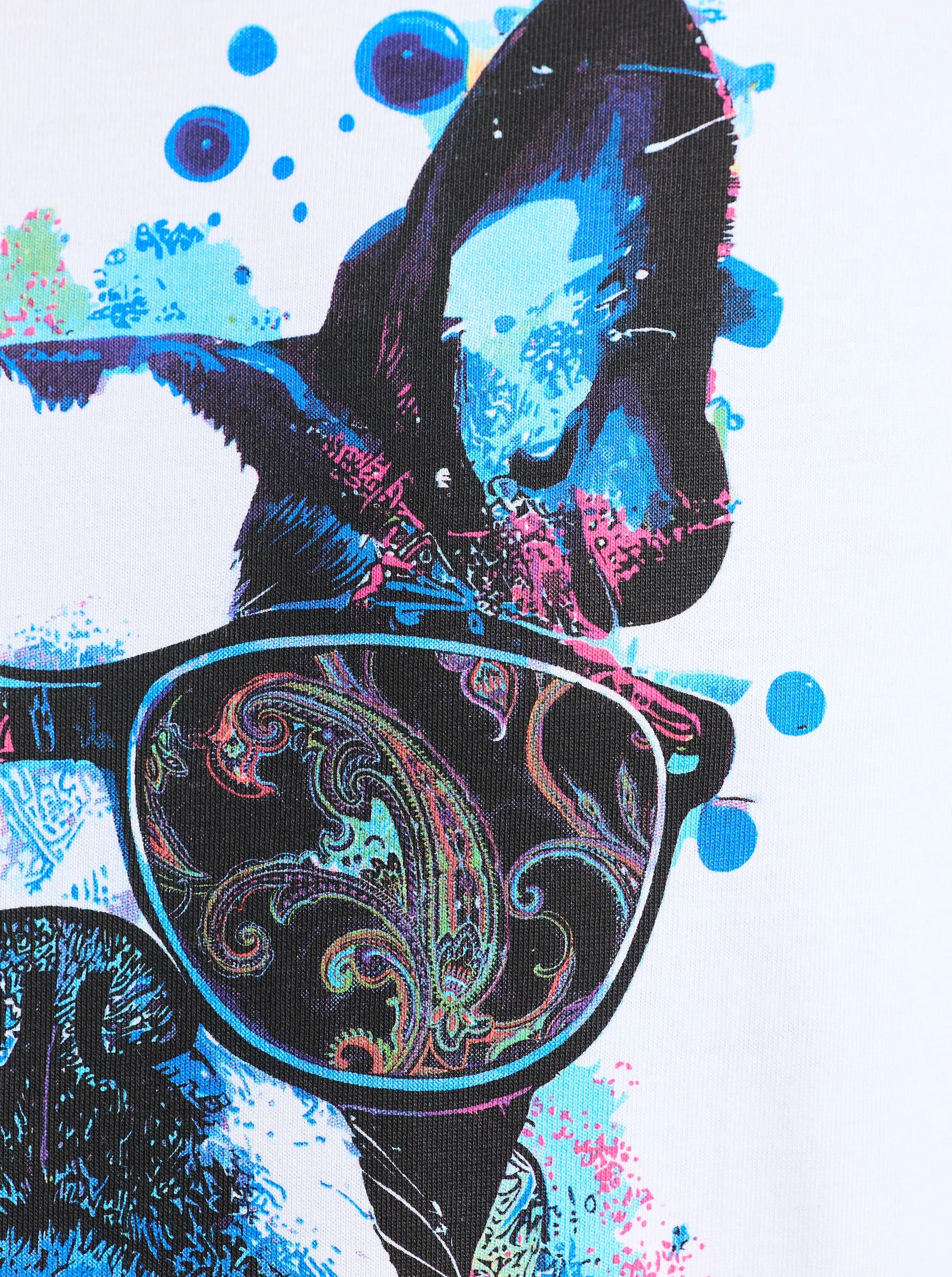 JETSET FRENCHIE SHORT SLEEVE T-SHIRT sold by Robert Graham product image thumbnail 5