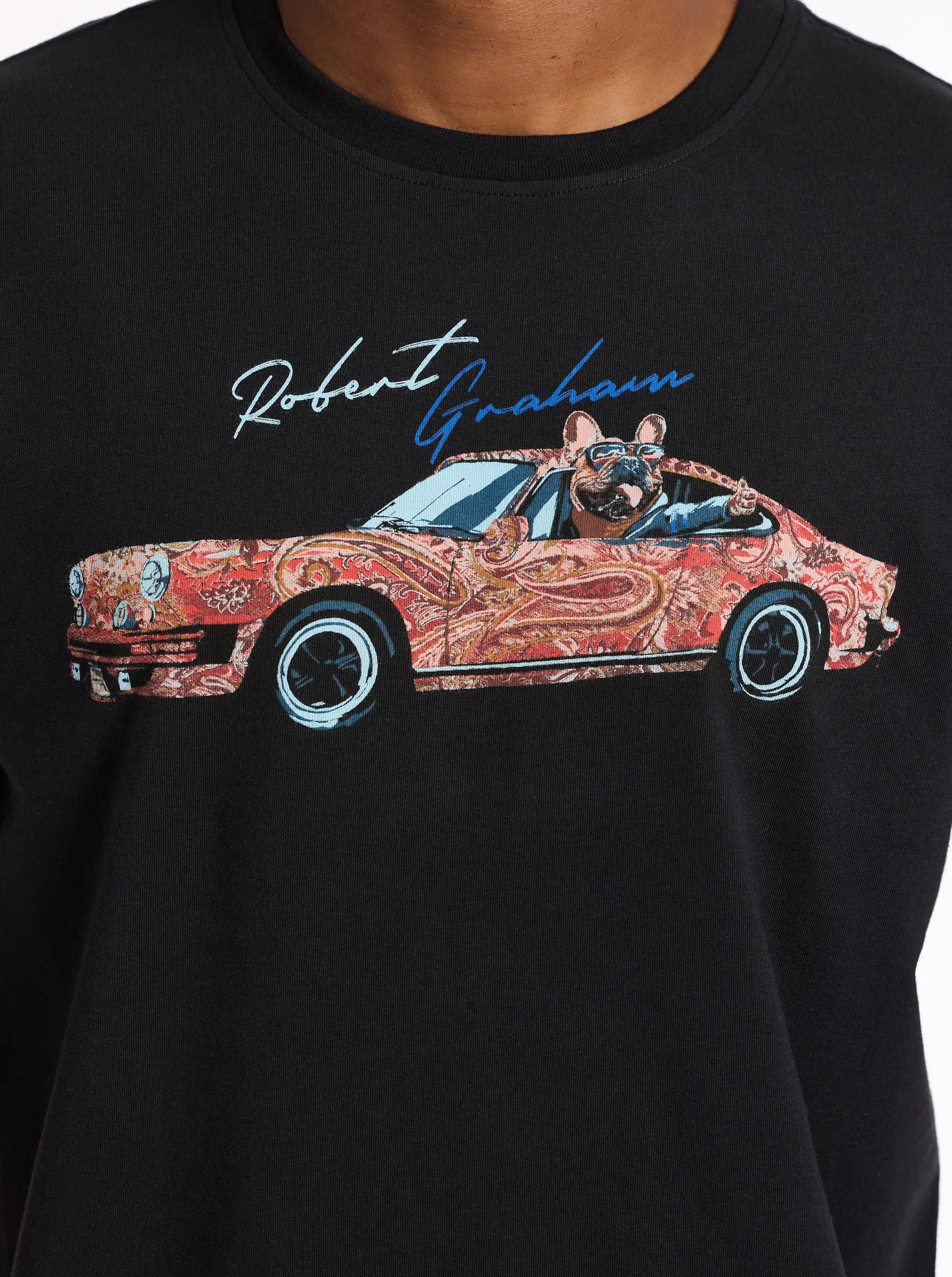 ZOOMIE GRAHAM SHORT SLEEVE T-SHIRT sold by Robert Graham product image thumbnail 3