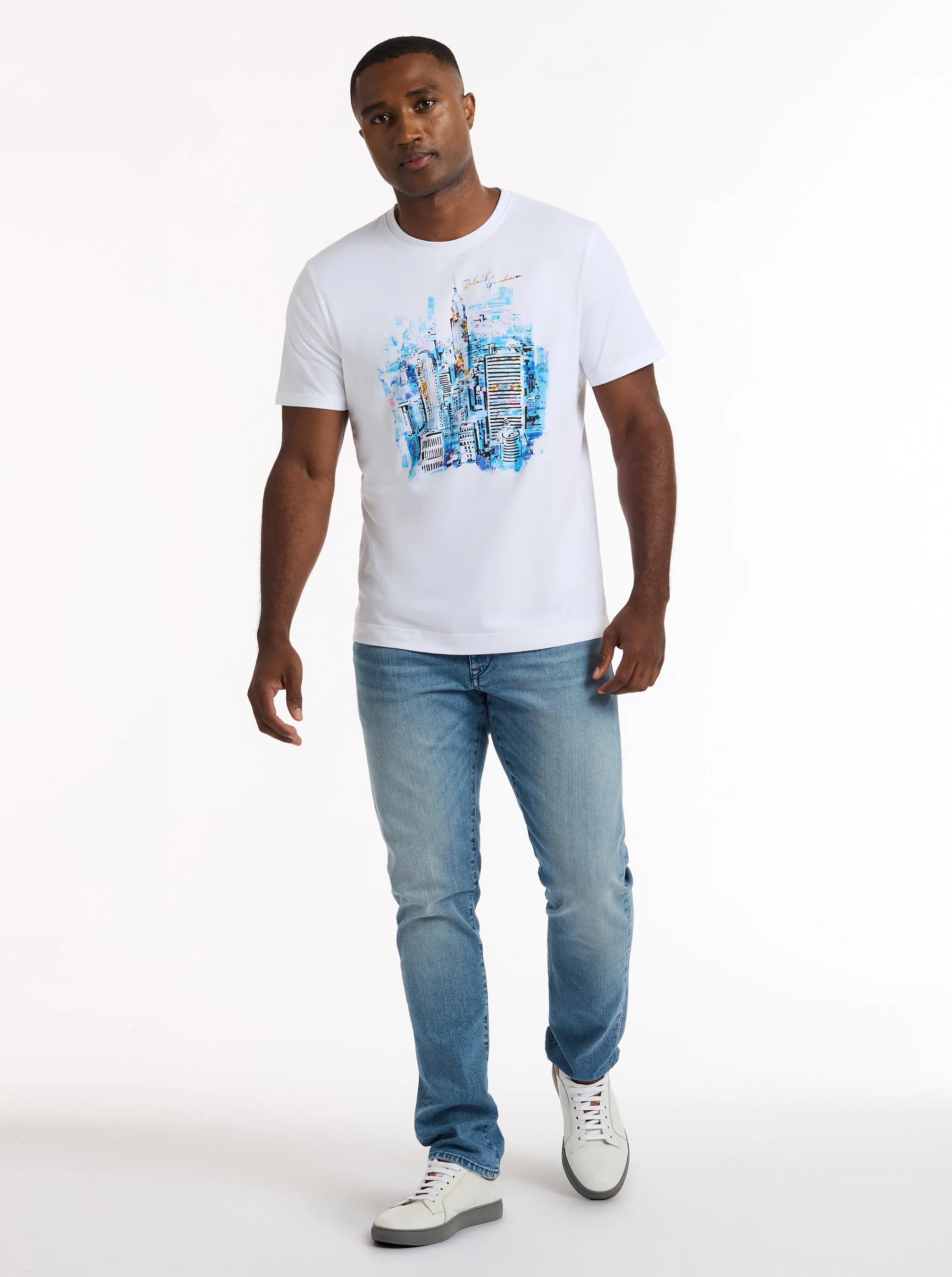 RG CITY SHORT SLEEVE T-SHIRT sold by Robert Graham product image thumbnail 5