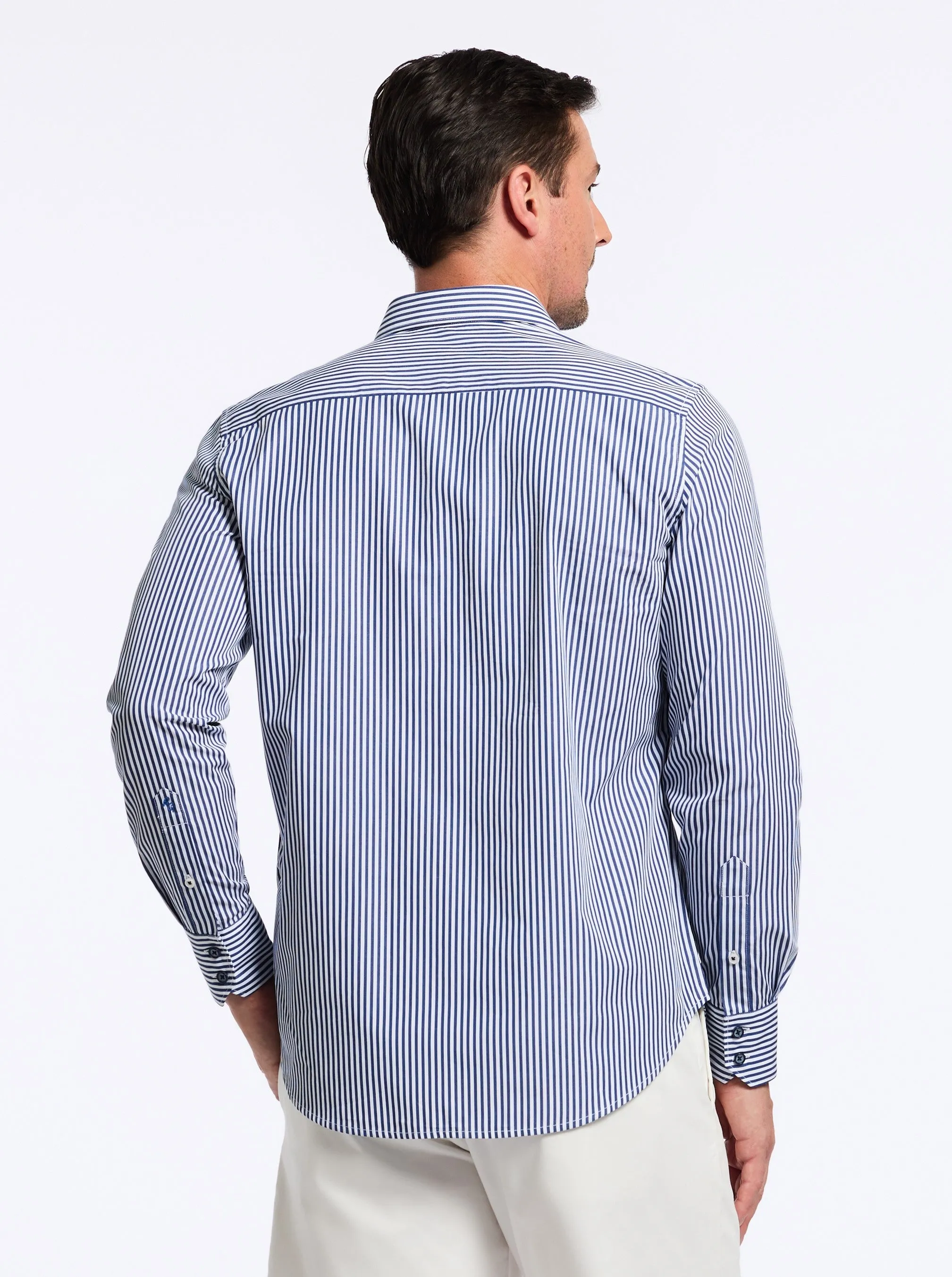 GREENWICH LONG SLEEVE BUTTON DOWN SHIRT sold by Robert Graham product image thumbnail 3