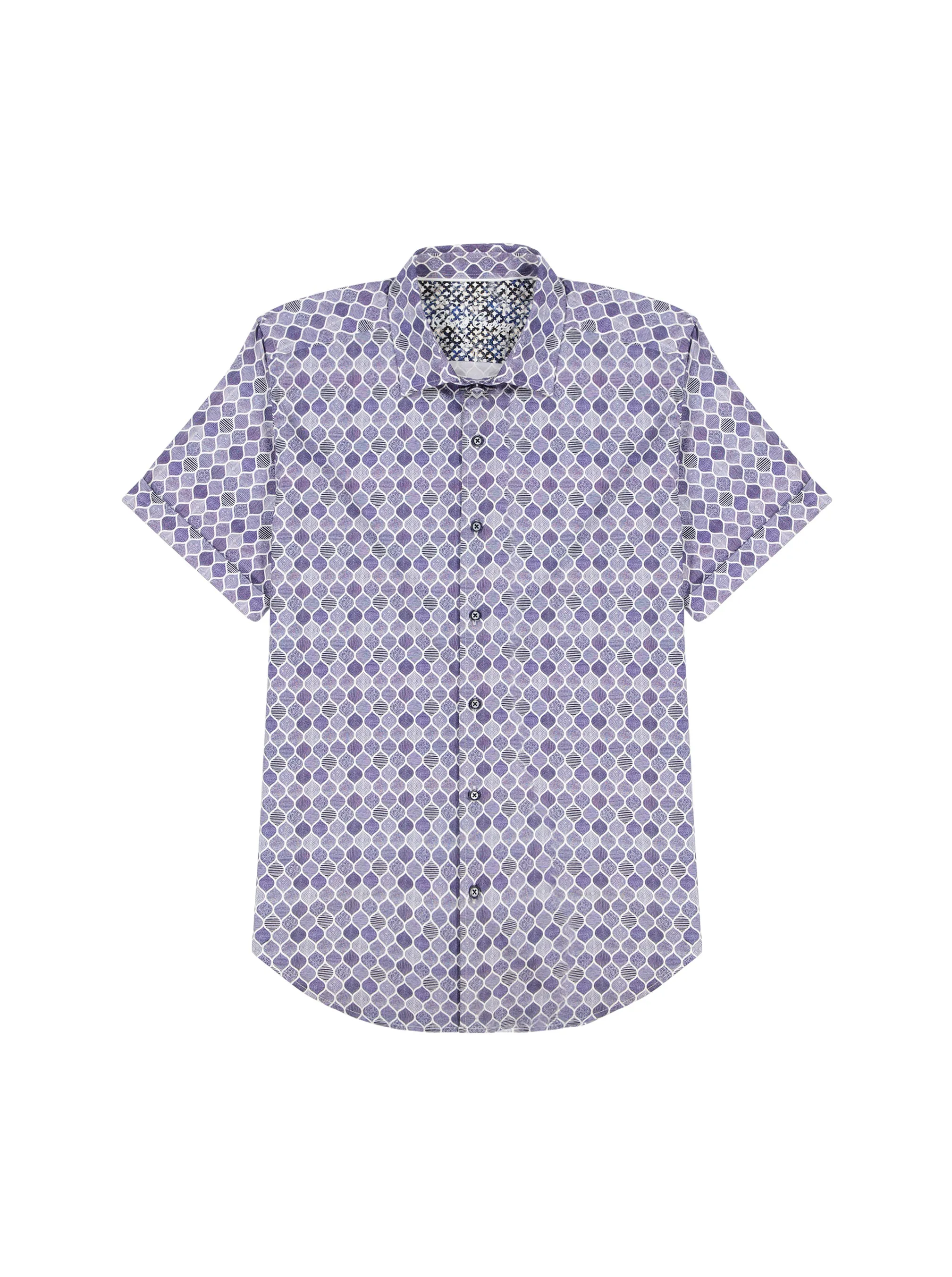 ROWAN SHORT SLEEVE BUTTON DOWN SHIRT sold by Robert Graham product image thumbnail 2