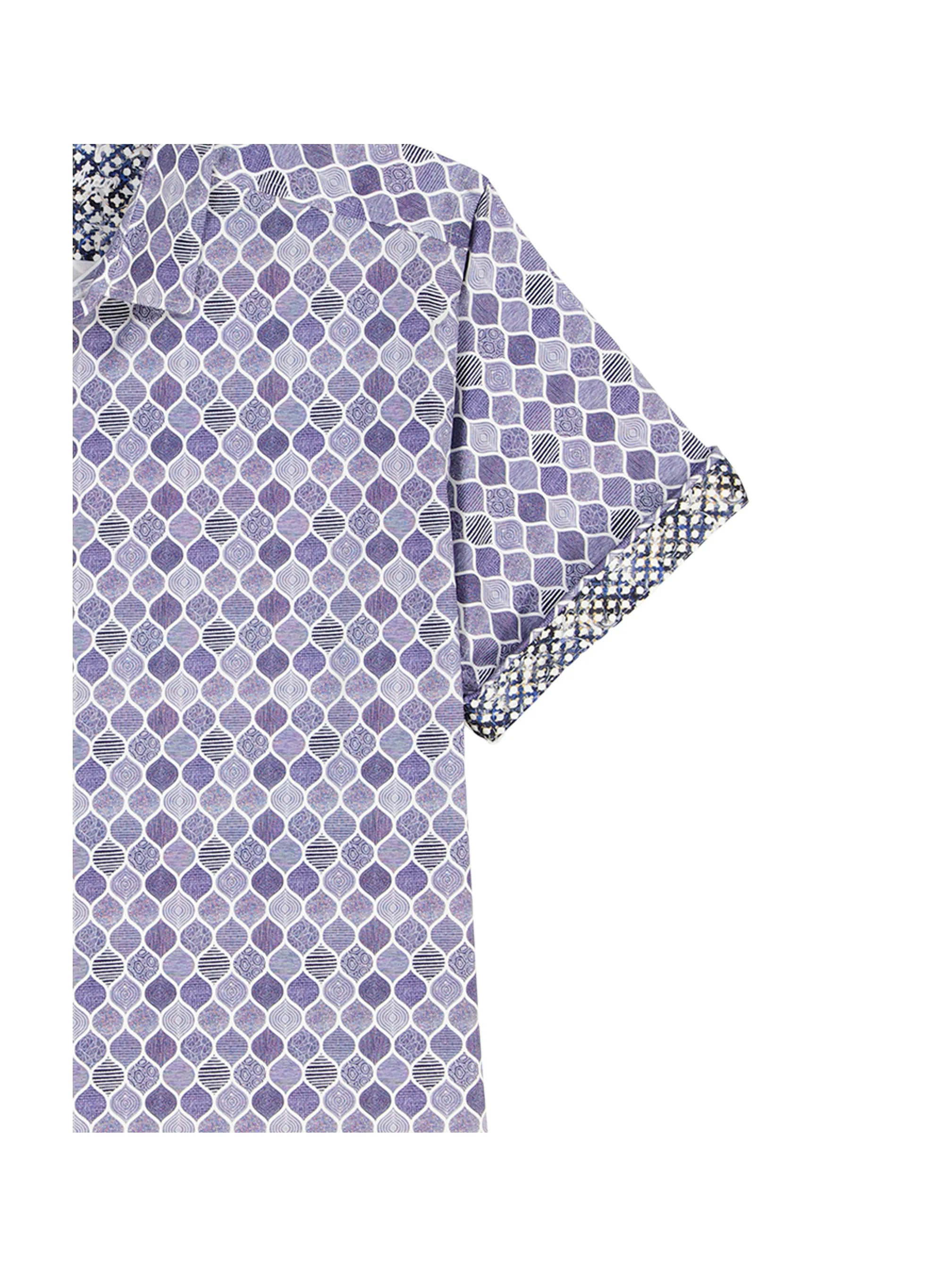 ROWAN SHORT SLEEVE BUTTON DOWN SHIRT sold by Robert Graham product image thumbnail 3