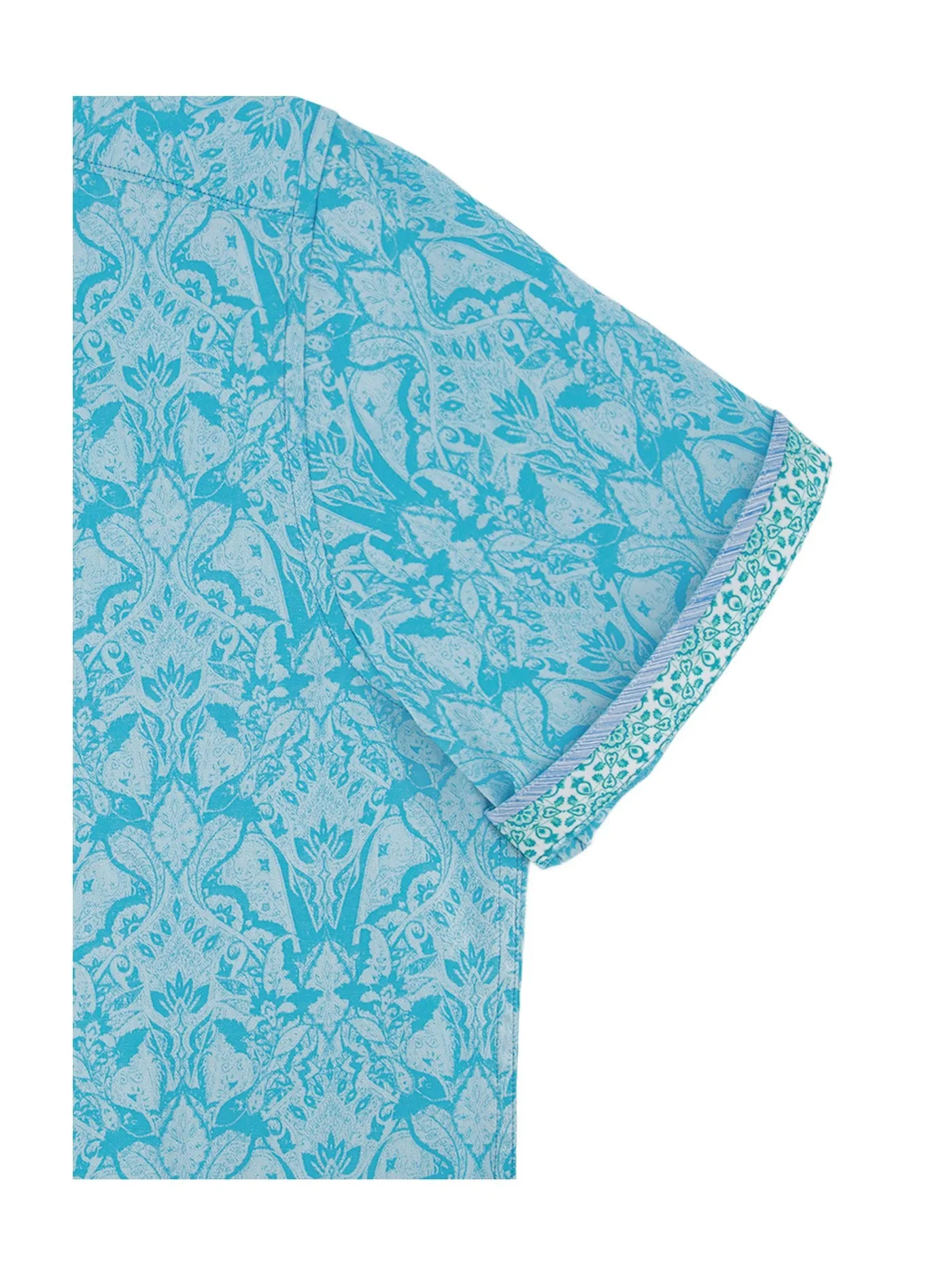 HIGHLAND SHORT SLEEVE BUTTON DOWN SHIRT TALL sold by Robert Graham product image thumbnail 3