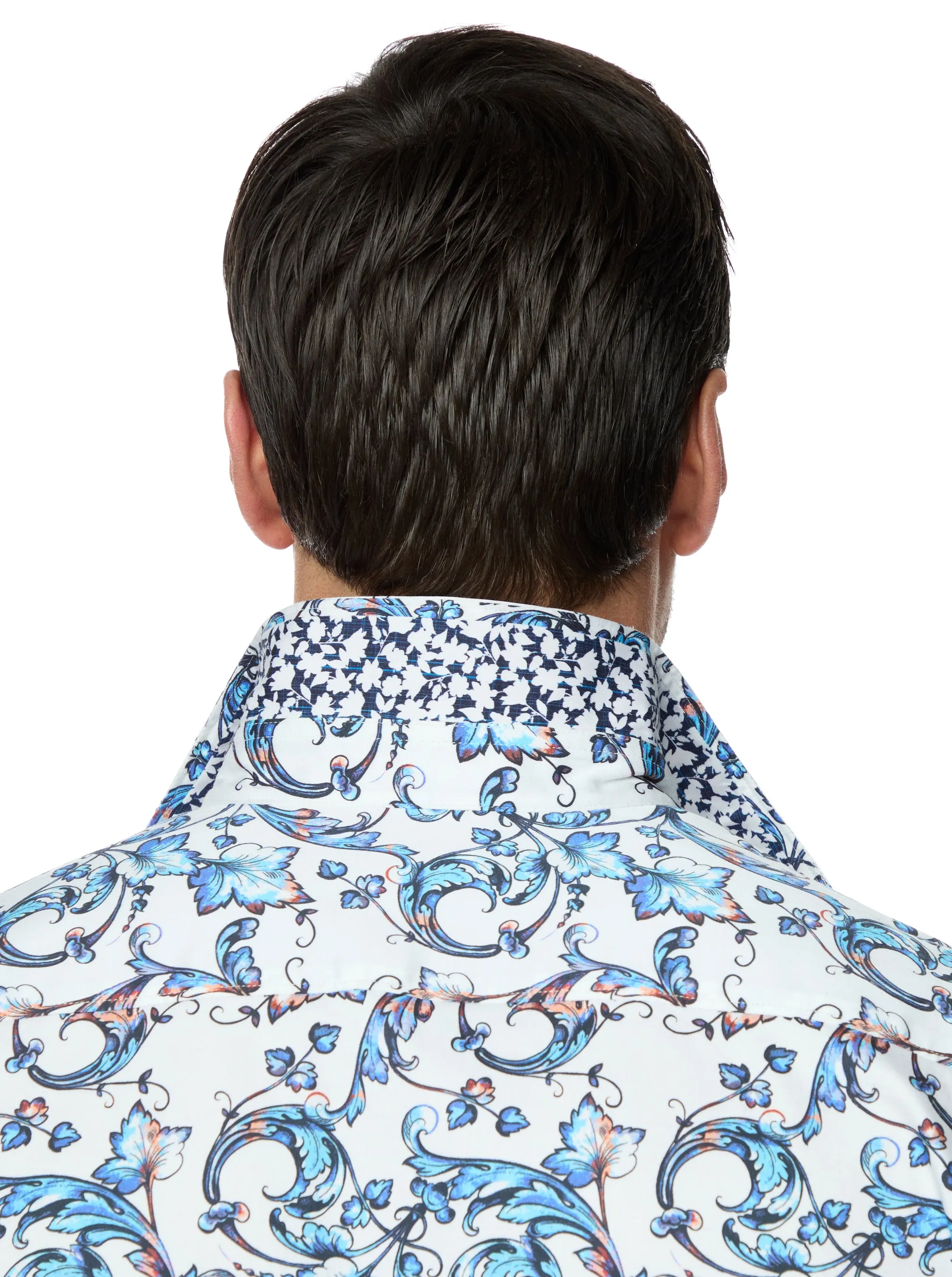 ACOSTA LONG SLEEVE BUTTON DOWN SHIRT TALL sold by Robert Graham product image thumbnail 2