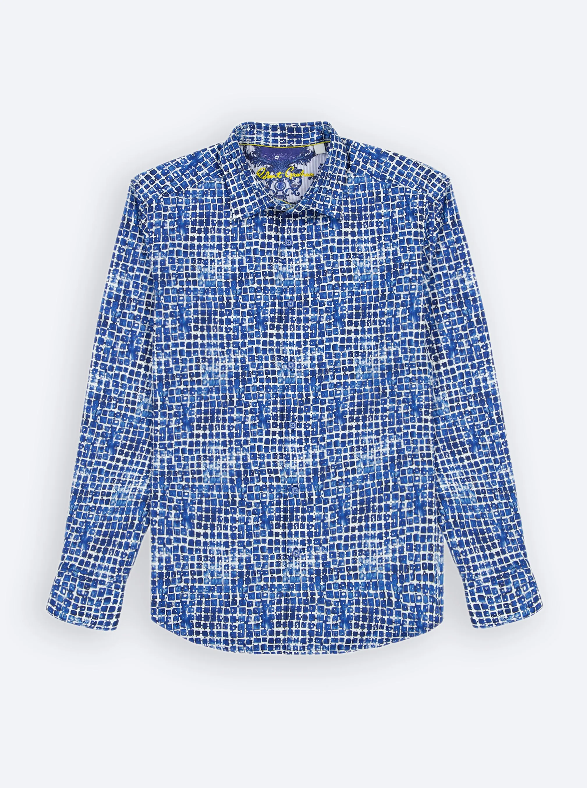 HESTER LONG SLEEVE BUTTON DOWN SHIRT sold by Robert Graham product image thumbnail 2