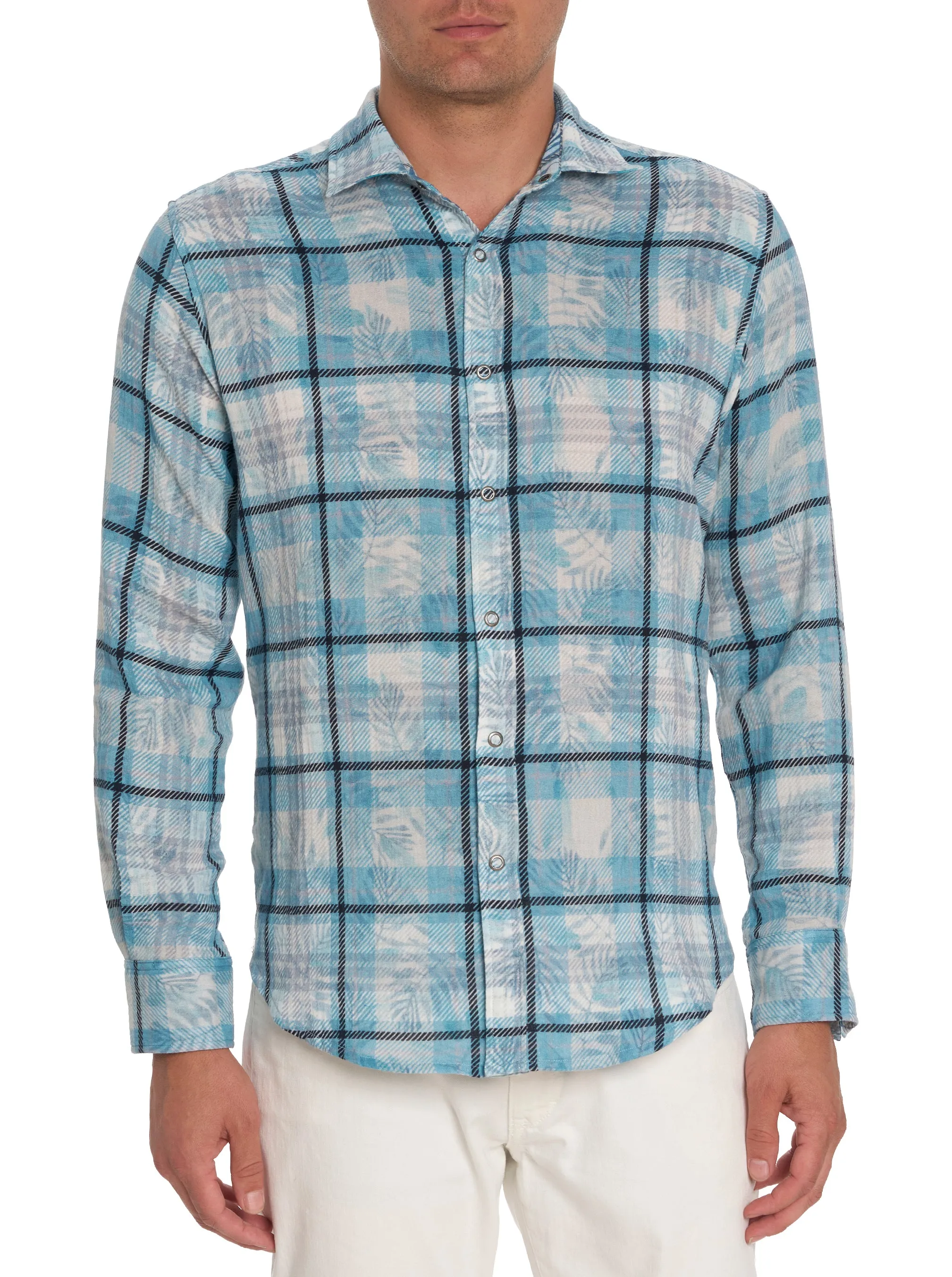 FLIPSIDE LONG SLEEVE BUTTON DOWN SHIRT TALL sold by Robert Graham