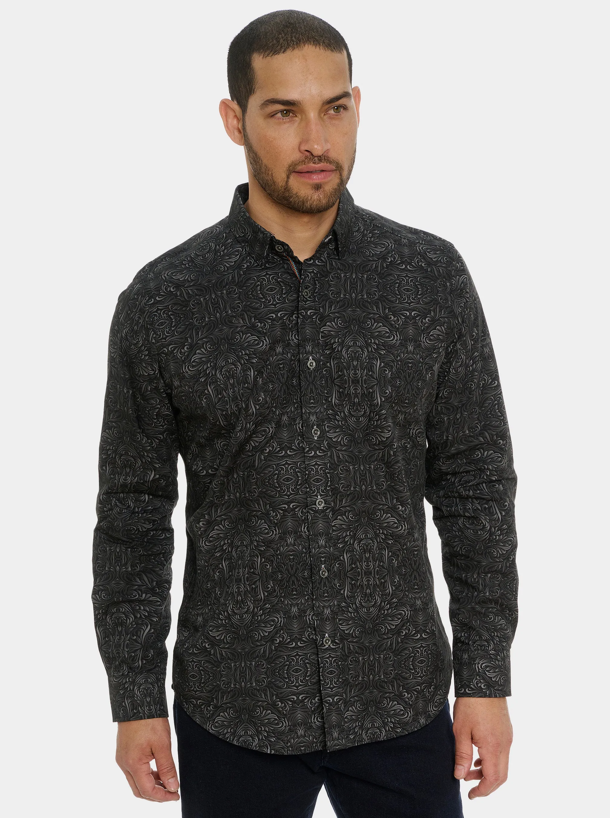STROWELL LONG SLEEVE BUTTON DOWN SHIRT sold by Robert Graham