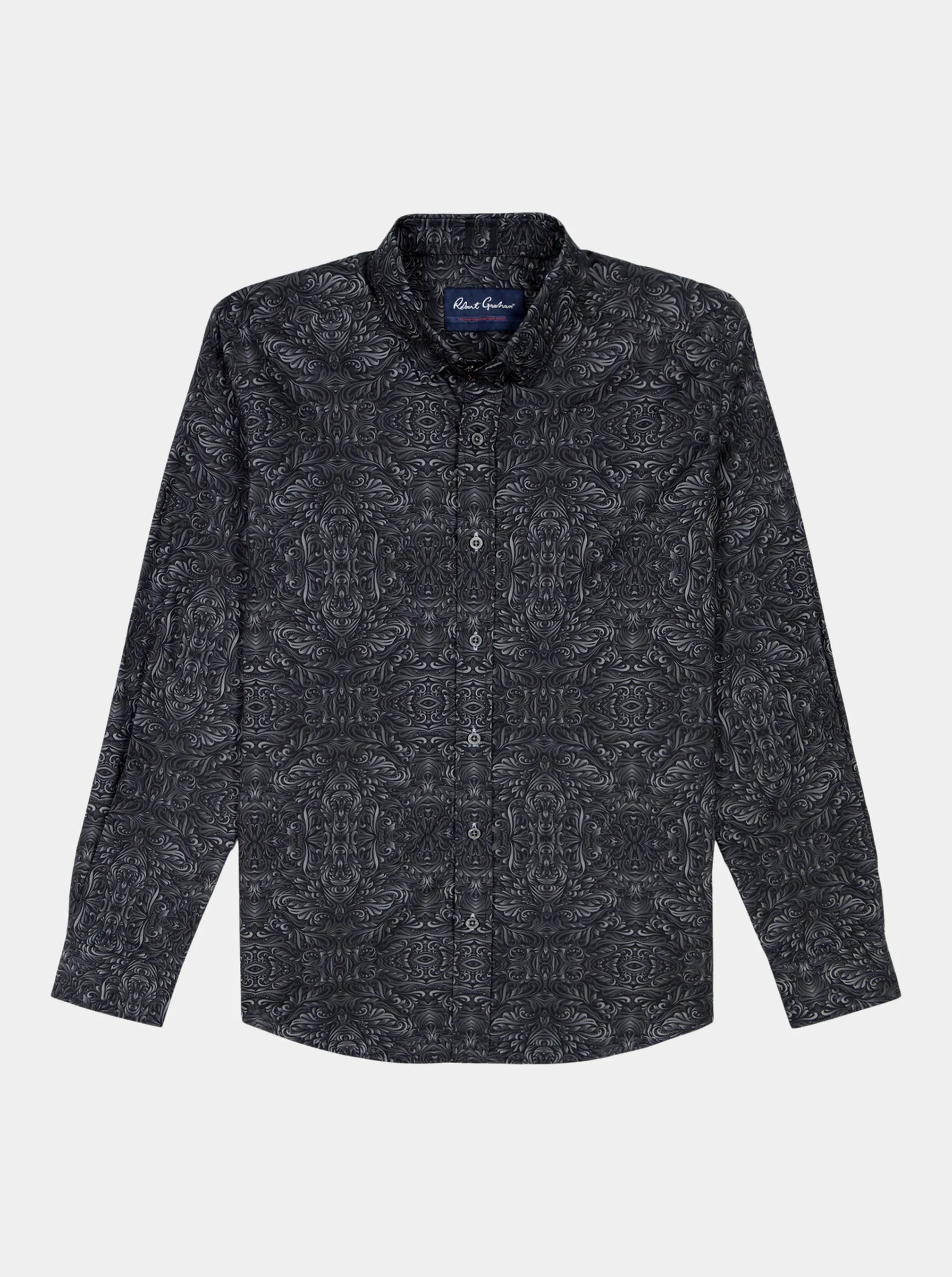 STROWELL LONG SLEEVE BUTTON DOWN SHIRT sold by Robert Graham product image thumbnail 2