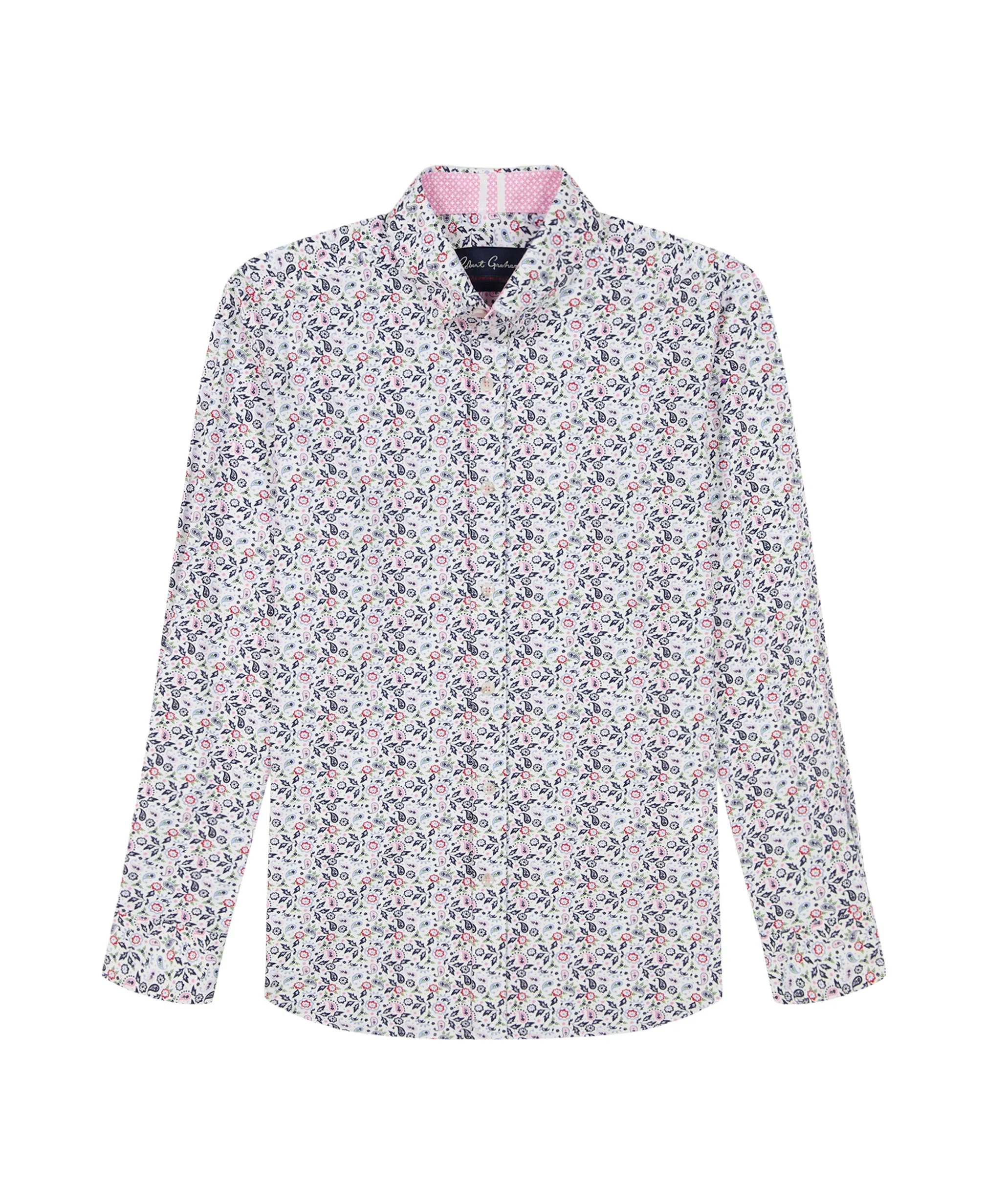 AVALOS LONG SLEEVE BUTTON DOWN SHIRT sold by Robert Graham product image thumbnail 2