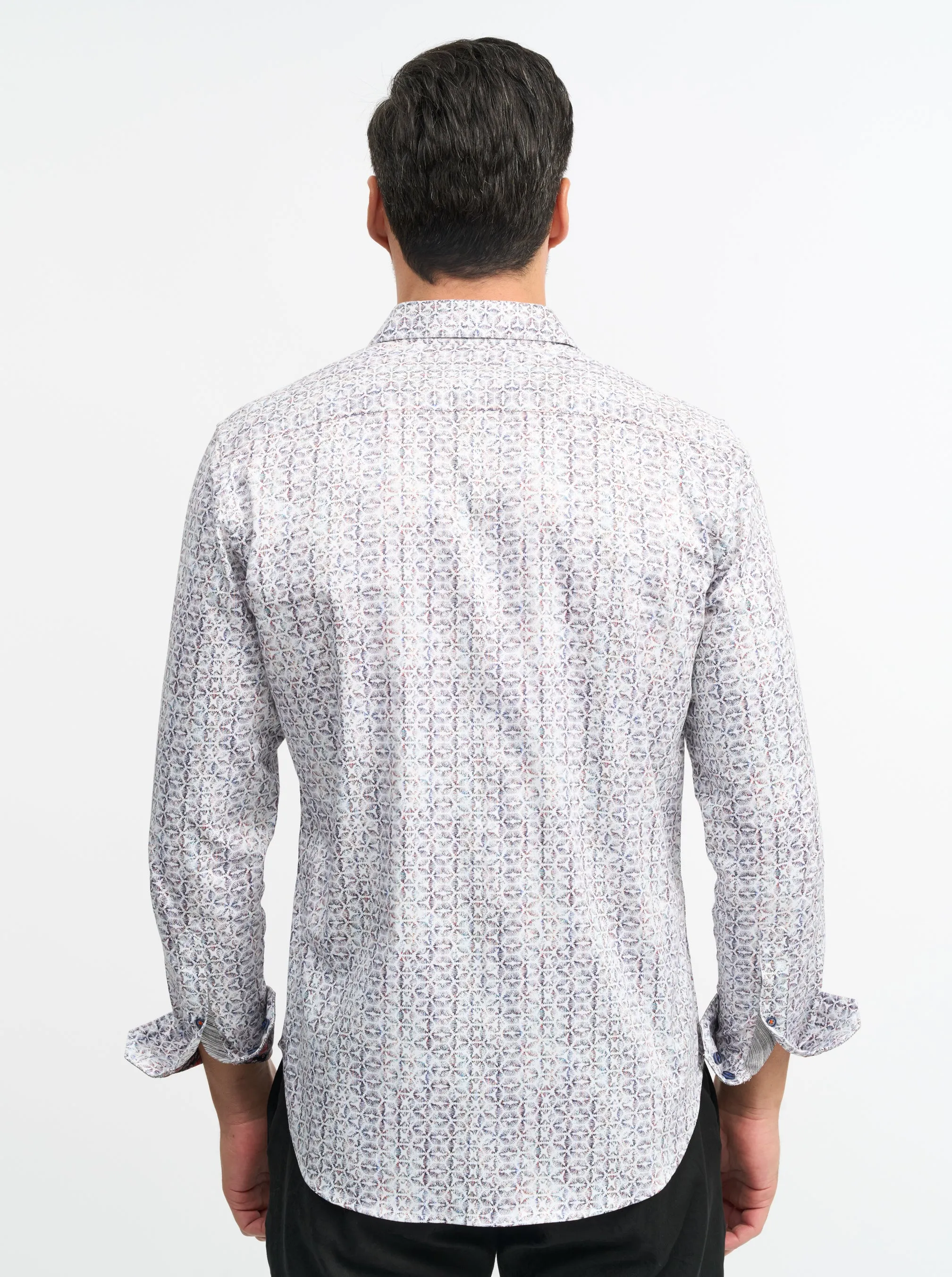 NELSON LONG SLEEVE BUTTON DOWN SHIRT BIG sold by Robert Graham product image thumbnail 3