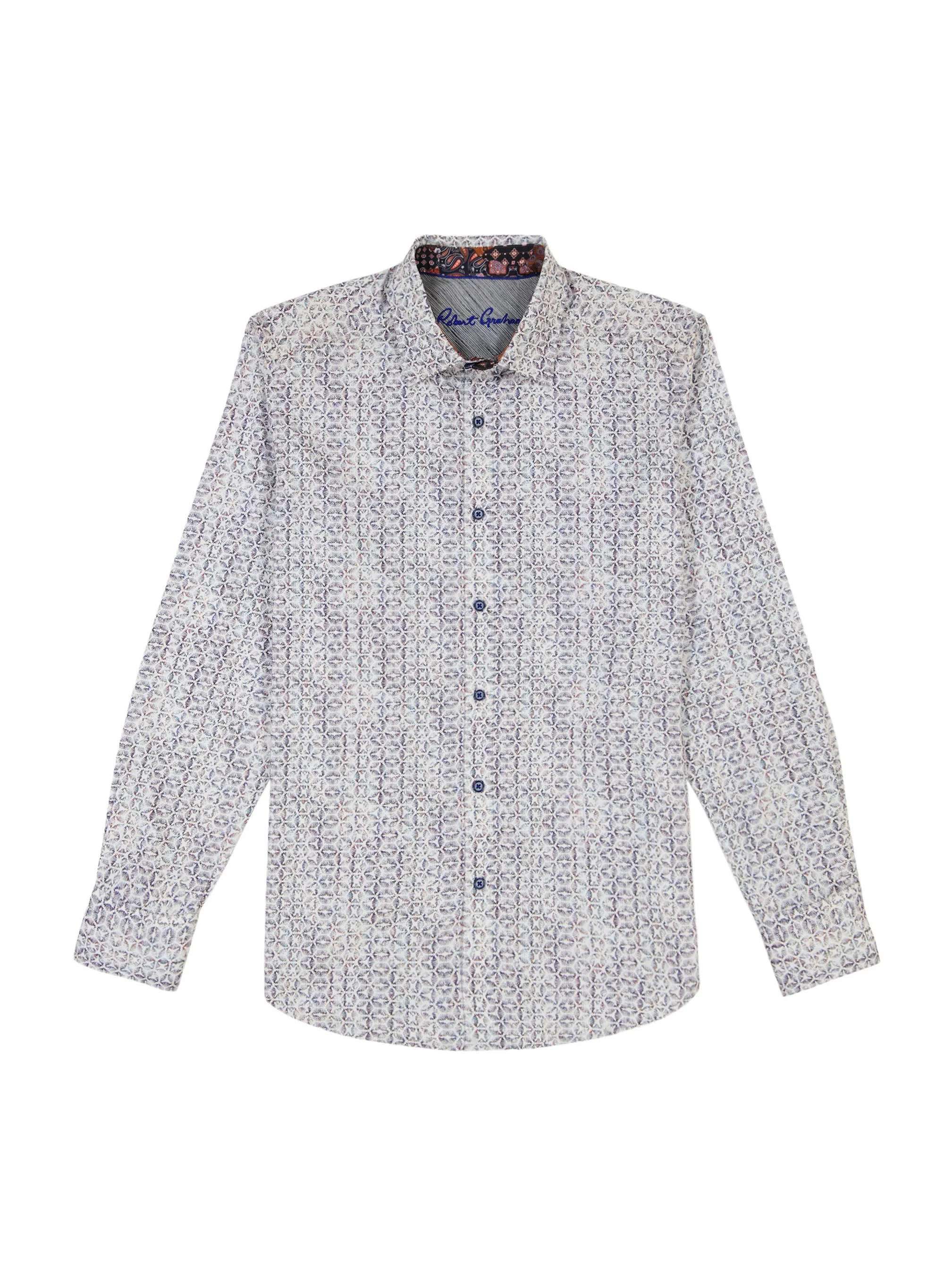 NELSON LONG SLEEVE BUTTON DOWN SHIRT BIG sold by Robert Graham product image thumbnail 2