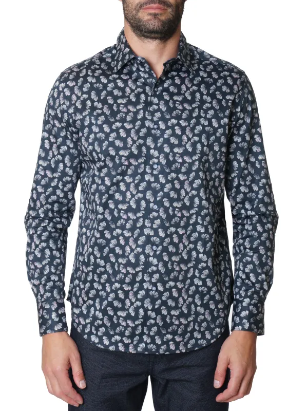 NUNEZ LONG SLEEVE BUTTON DOWN SHIRT made by Robert Graham