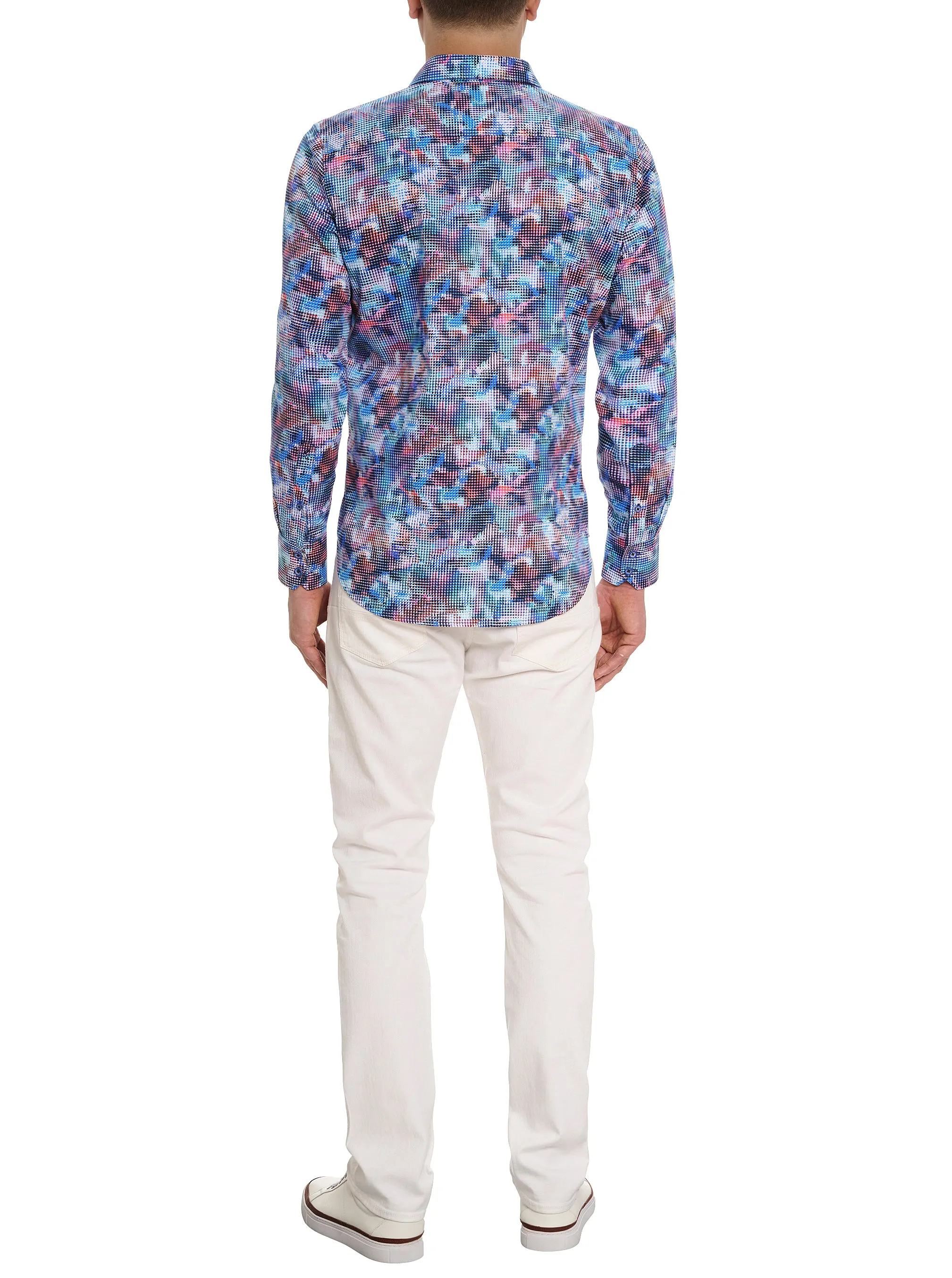OUTER BANKS LONG SLEEVE BUTTON DOWN SHIRT BIG sold by Robert Graham product image thumbnail 5