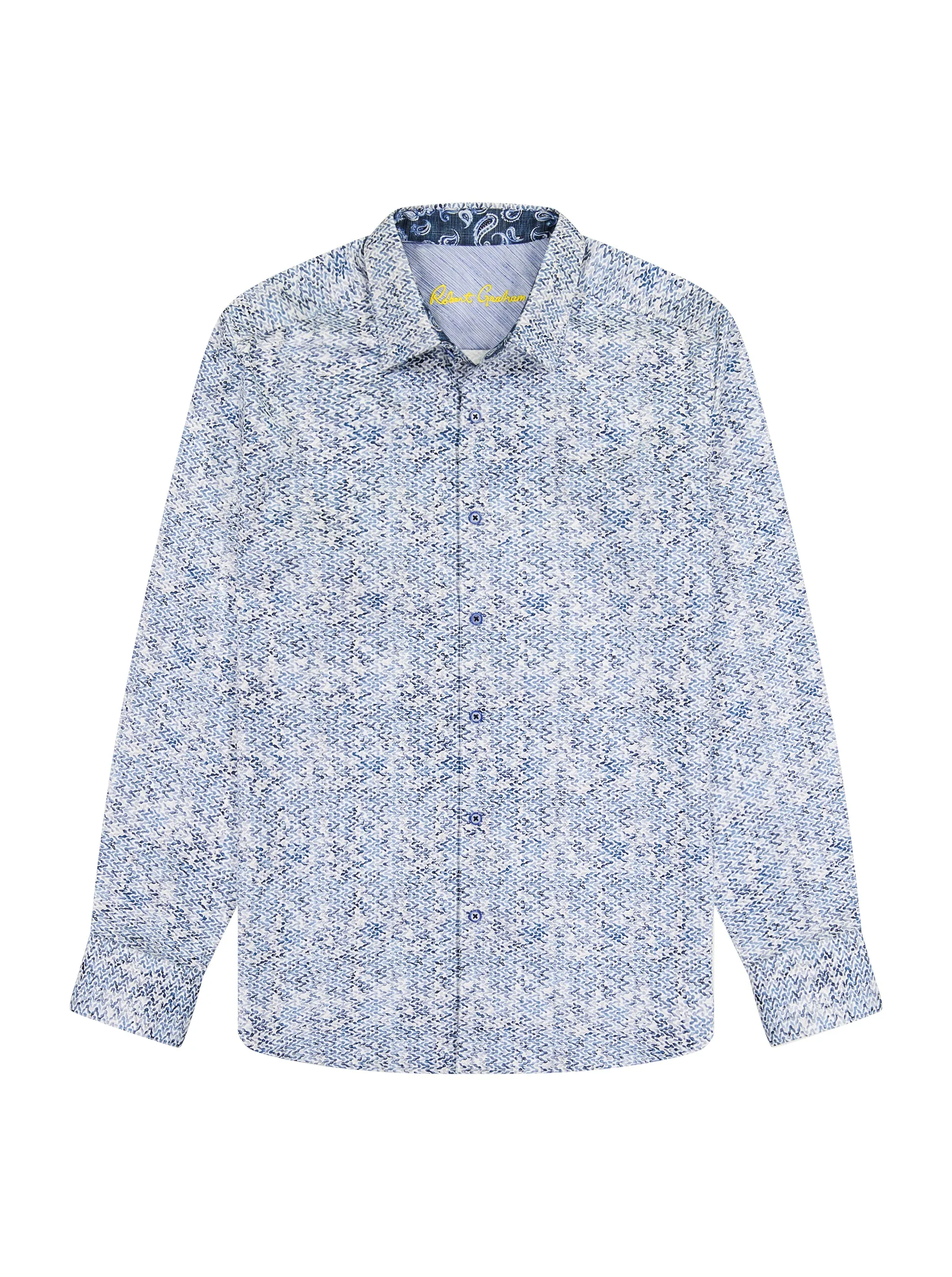 KAIMANA LONG SLEEVE BUTTON DOWN SHIRT BIG sold by Robert Graham product image thumbnail 2