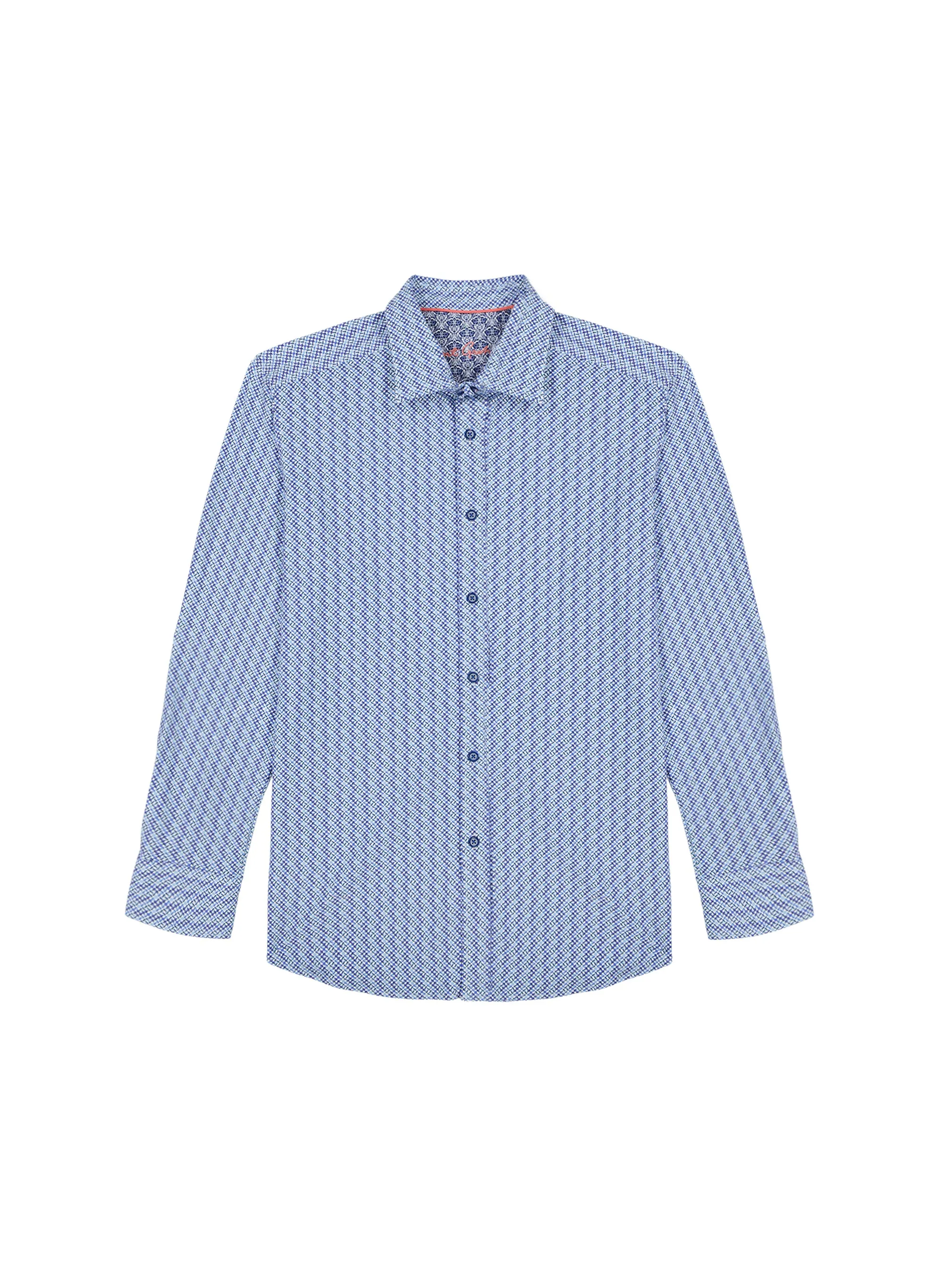 WILSHIRE LONG SLEEVE BUTTON DOWN SHIRT sold by Robert Graham product image thumbnail 2