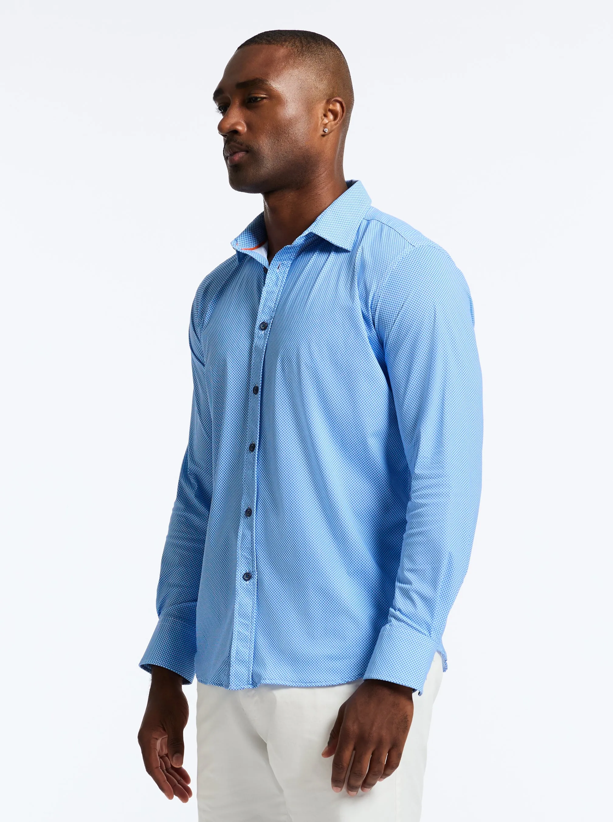 LEROS LONG SLEEVE BUTTON DOWN SHIRT sold by Robert Graham product image thumbnail 3