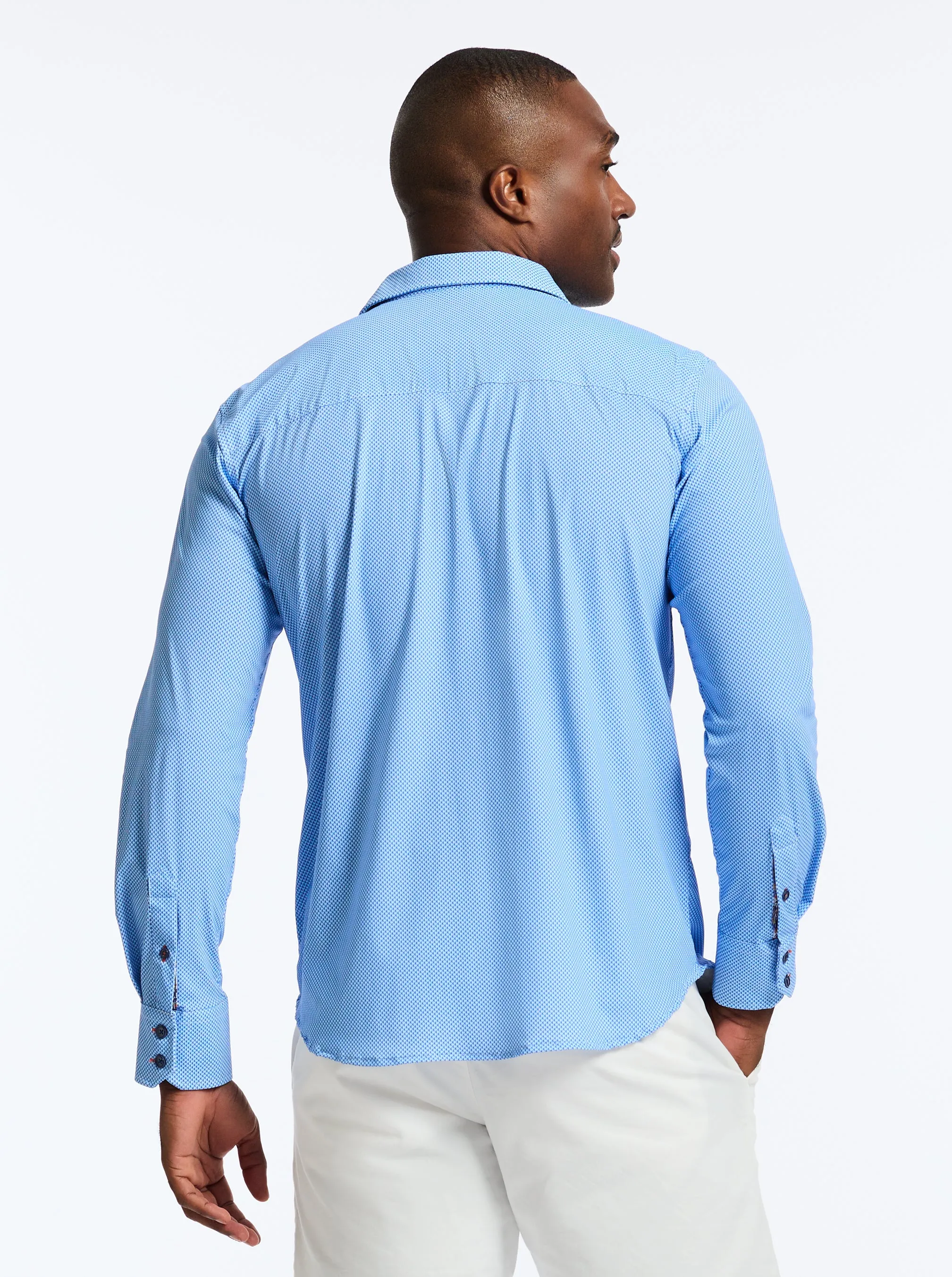 LEROS LONG SLEEVE BUTTON DOWN SHIRT sold by Robert Graham product image thumbnail 2