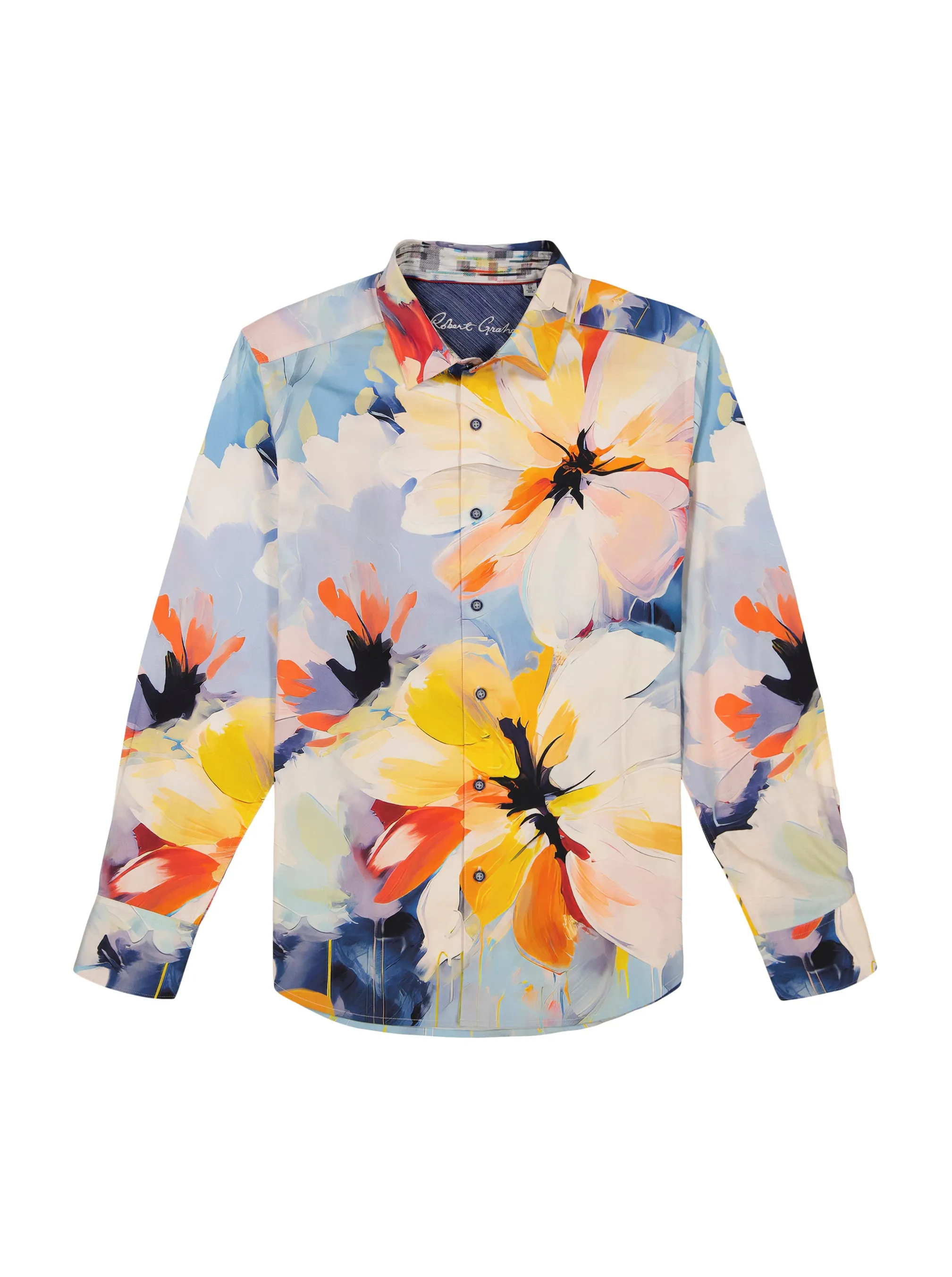 FLORA GRANDE LONG SLEEVE BUTTON DOWN SHIRT sold by Robert Graham product image thumbnail 2