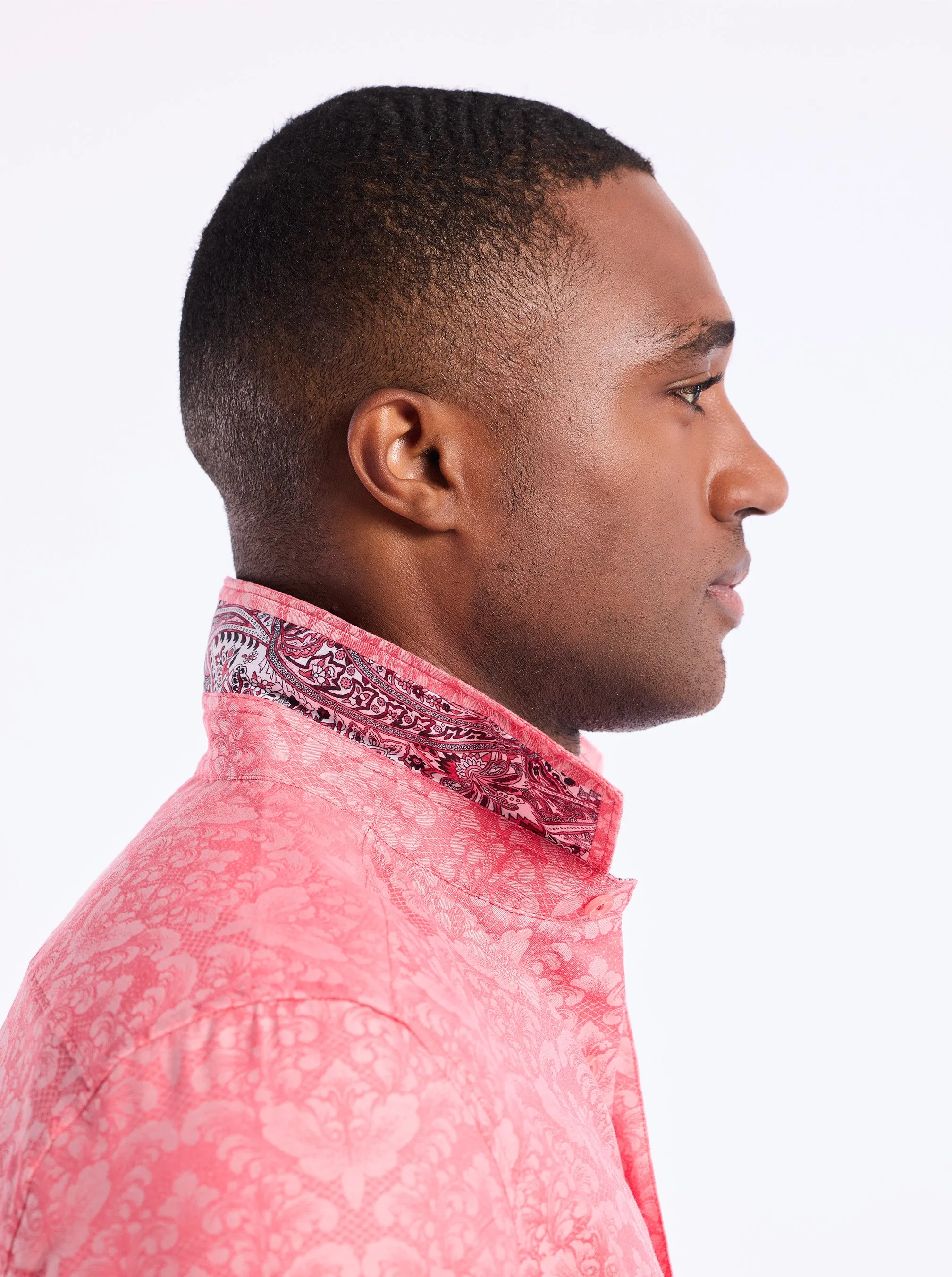 BAYVIEW LONG SLEEVE BUTTON DOWN SHIRT sold by Robert Graham product image thumbnail 3