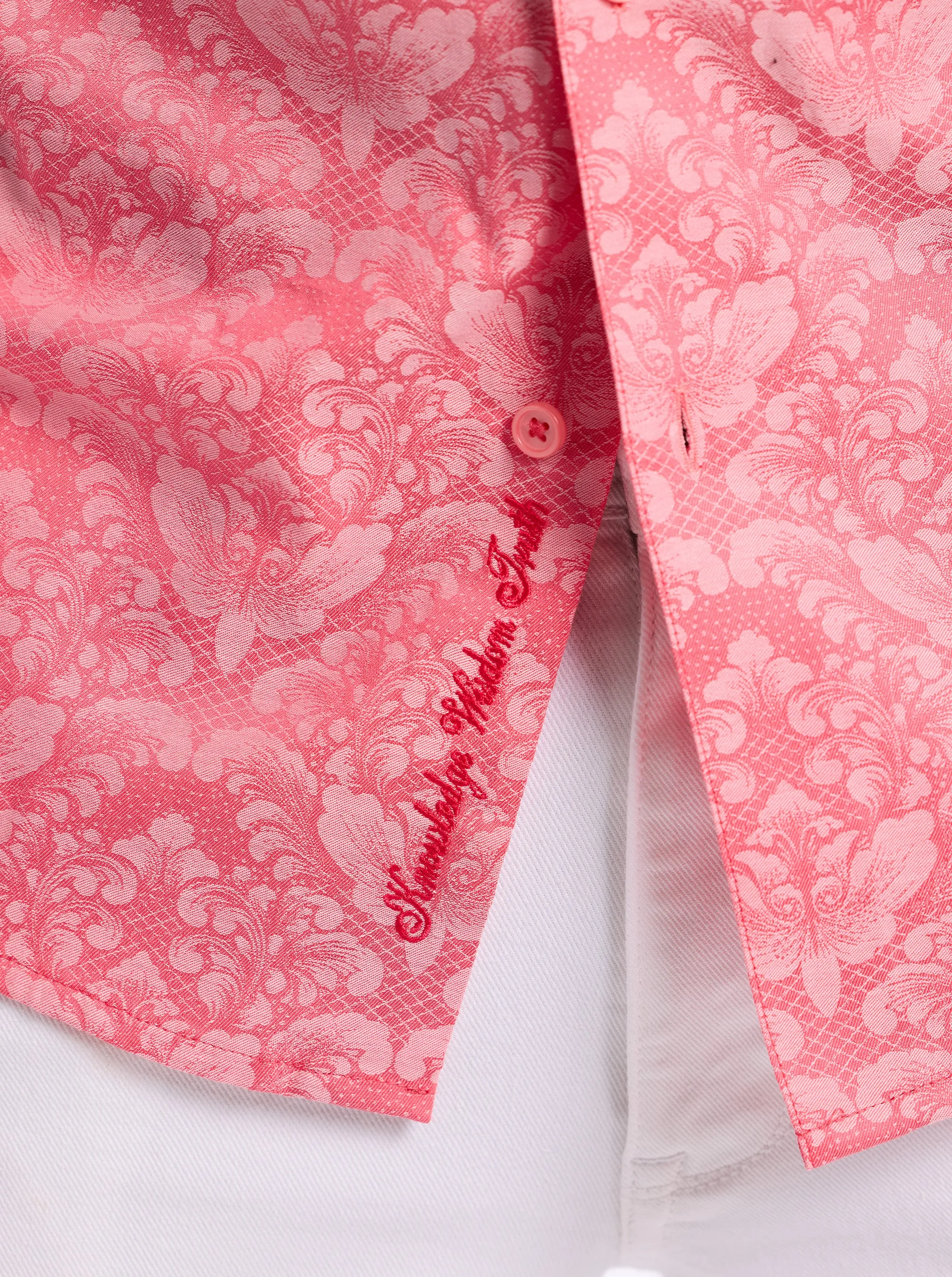 BAYVIEW LONG SLEEVE BUTTON DOWN SHIRT sold by Robert Graham product image thumbnail 5