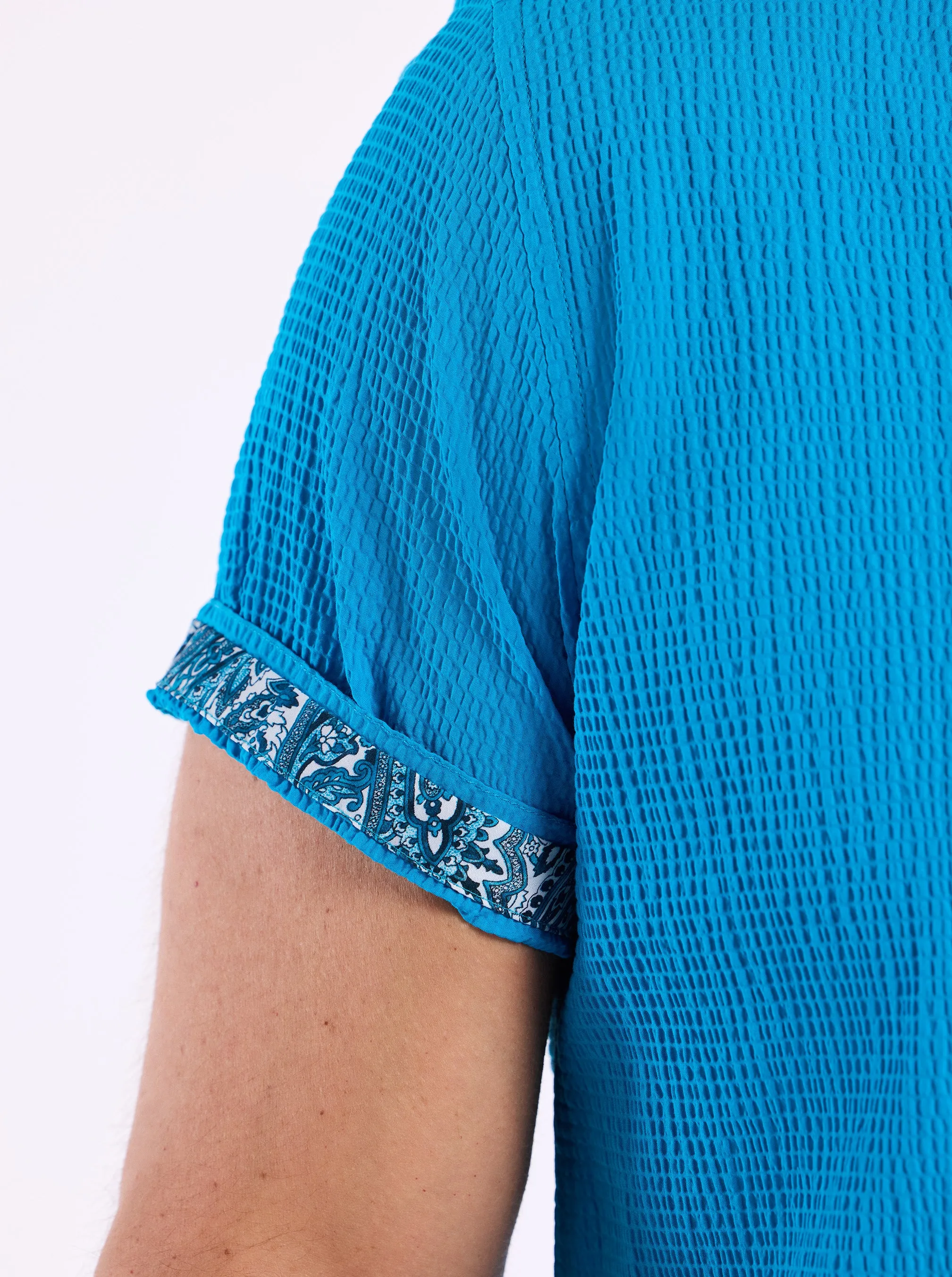 PIERS SHORT SLEEVE BUTTON DOWN SHIRT sold by Robert Graham product image thumbnail 4