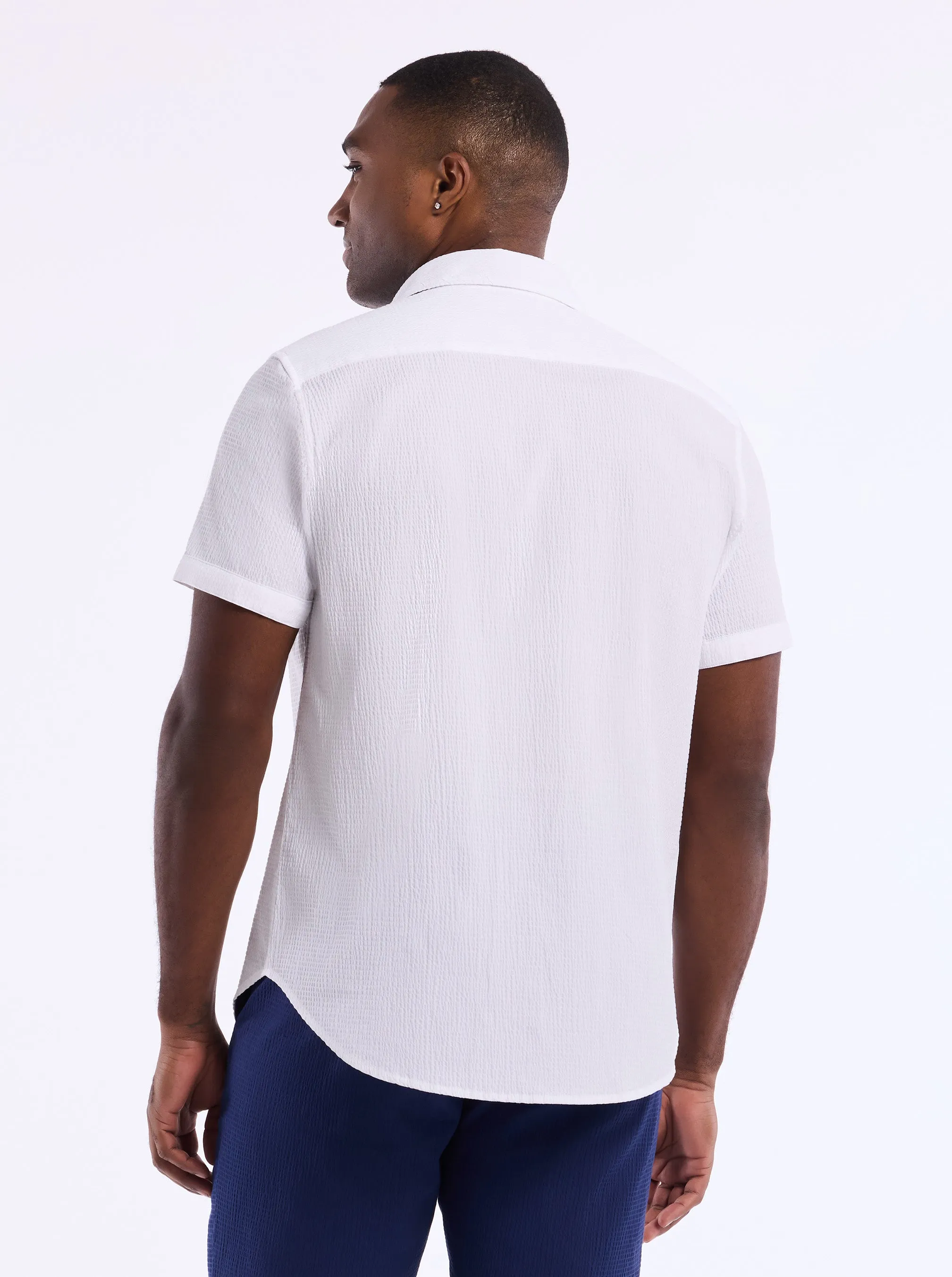 PIERS SHORT SLEEVE BUTTON DOWN SHIRT sold by Robert Graham product image thumbnail 2