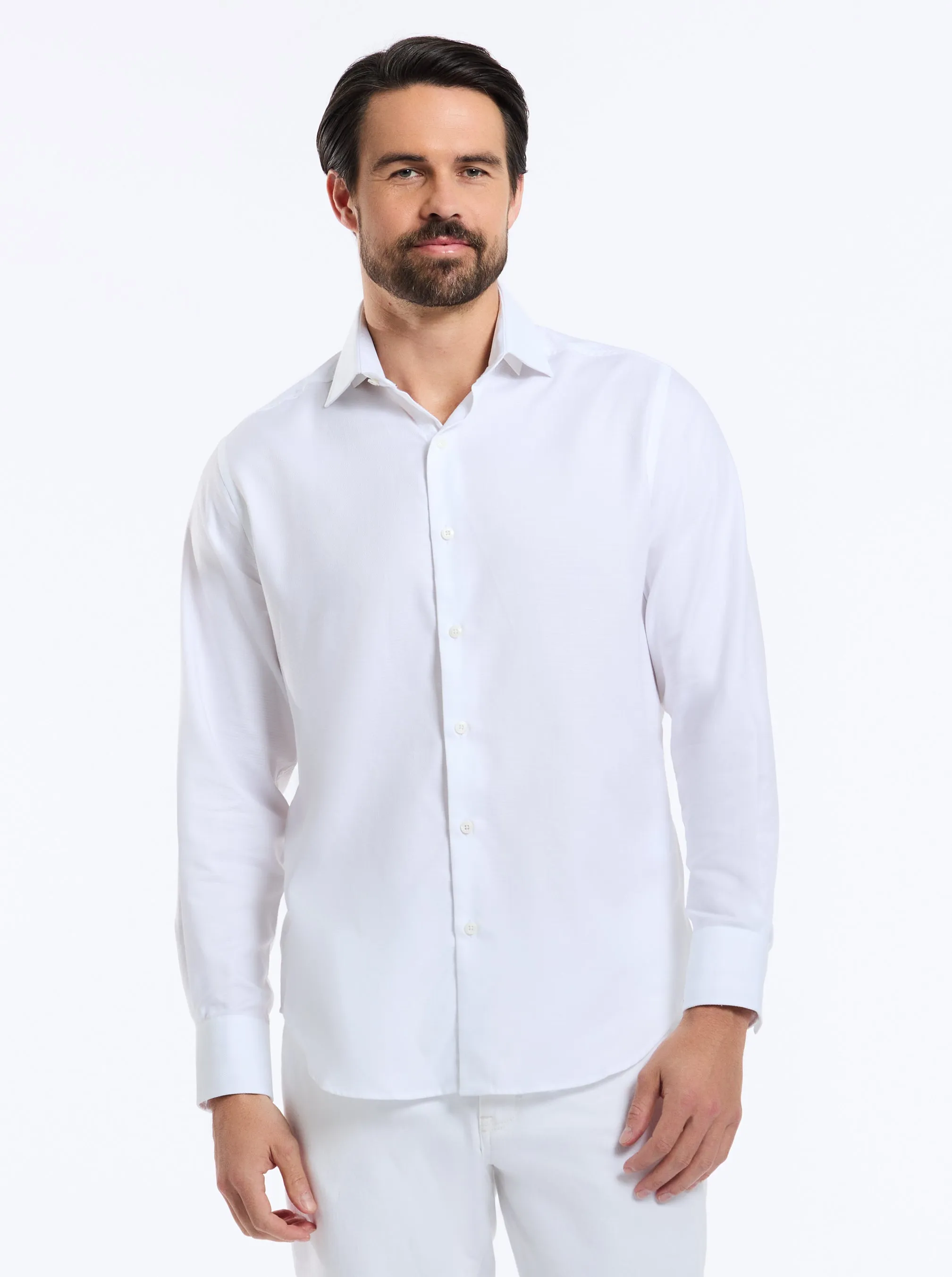 ARCH LONG SLEEVE BUTTON DOWN SHIRT sold by Robert Graham