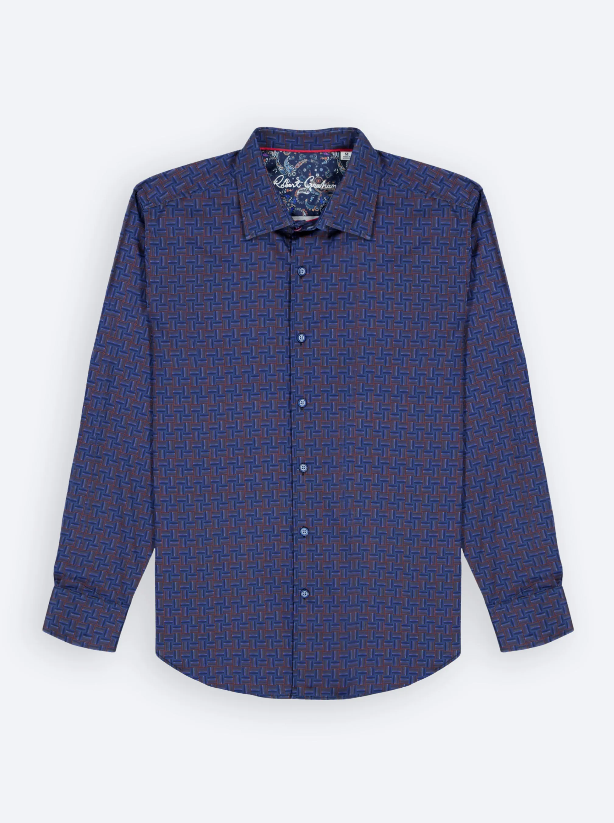 TALBOT LONG SLEEVE BUTTON DOWN SHIRT sold by Robert Graham product image thumbnail 2