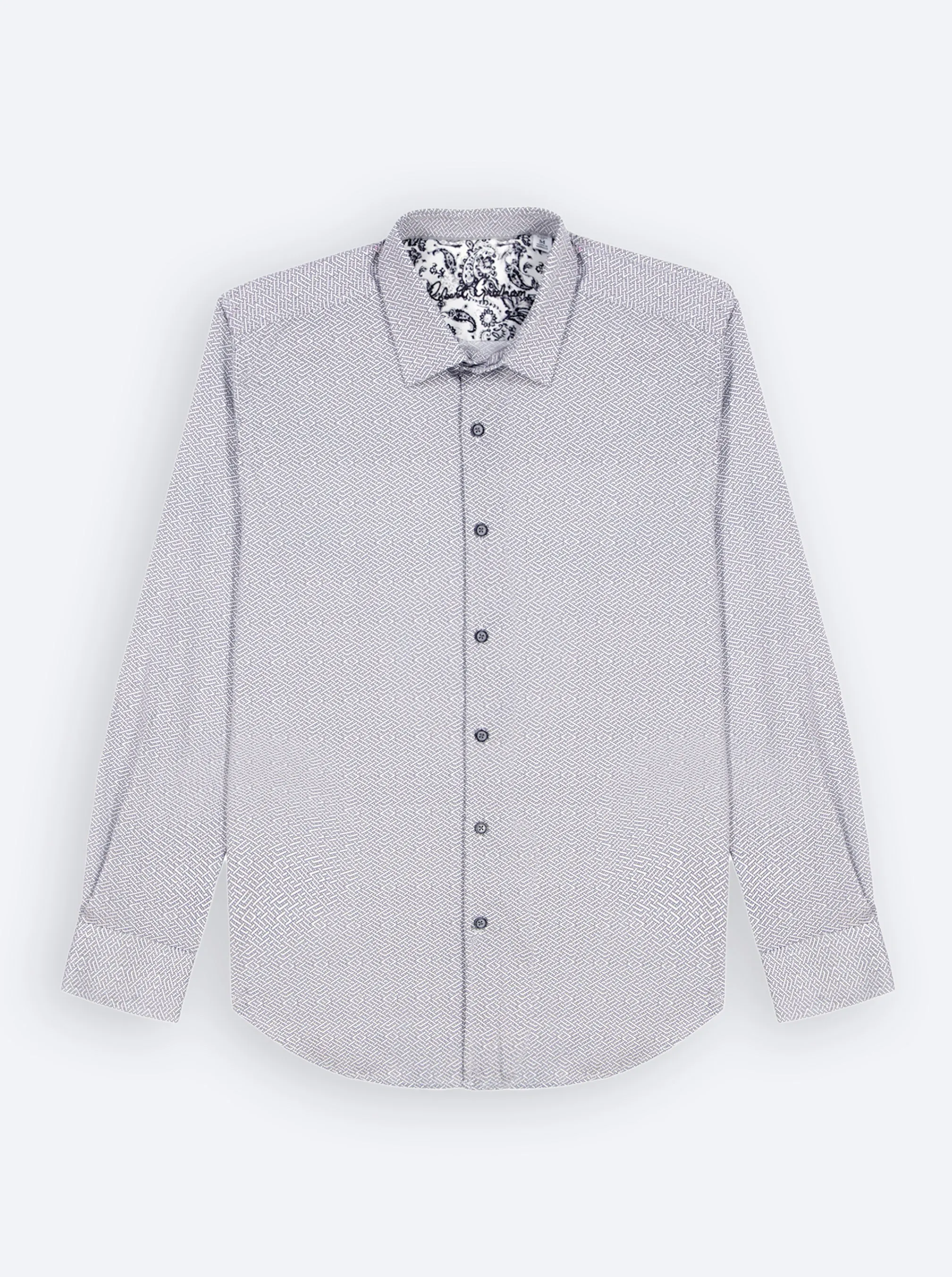 CHESLYN LONG SLEEVE BUTTON DOWN SHIRT sold by Robert Graham product image thumbnail 2
