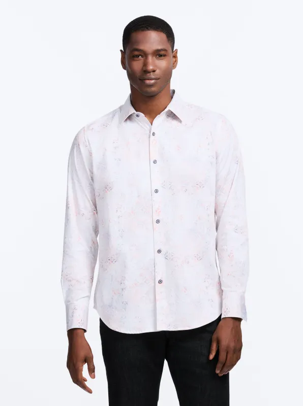 ADDINGTON LONG SLEEVE BUTTON DOWN SHIRT made by Robert Graham