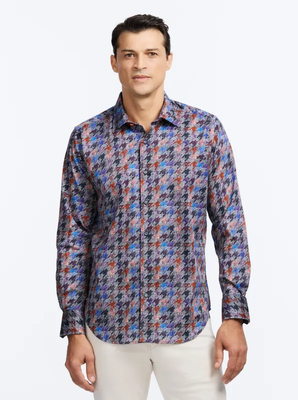 DARCY LONG SLEEVE BUTTON DOWN SHIRT made by Robert Graham