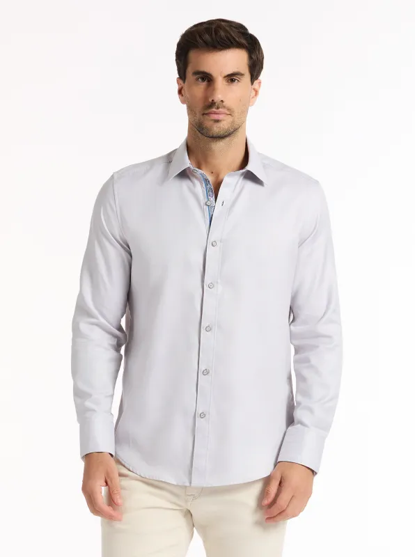 JEMI LONG SLEEVE BUTTON DOWN SHIRT made by Robert Graham