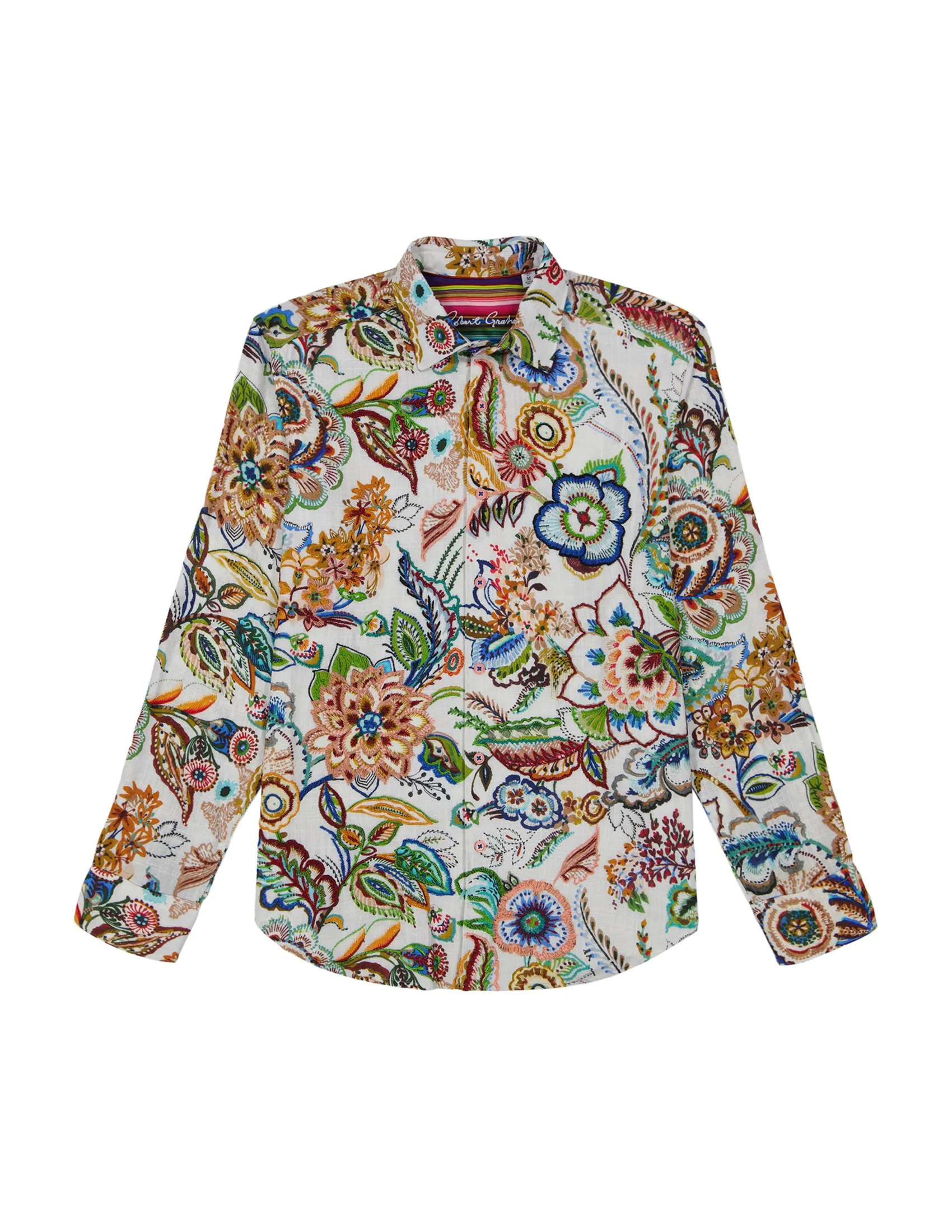 PALAWAN LONG SLEEVE BUTTON DOWN SHIRT sold by Robert Graham product image thumbnail 2