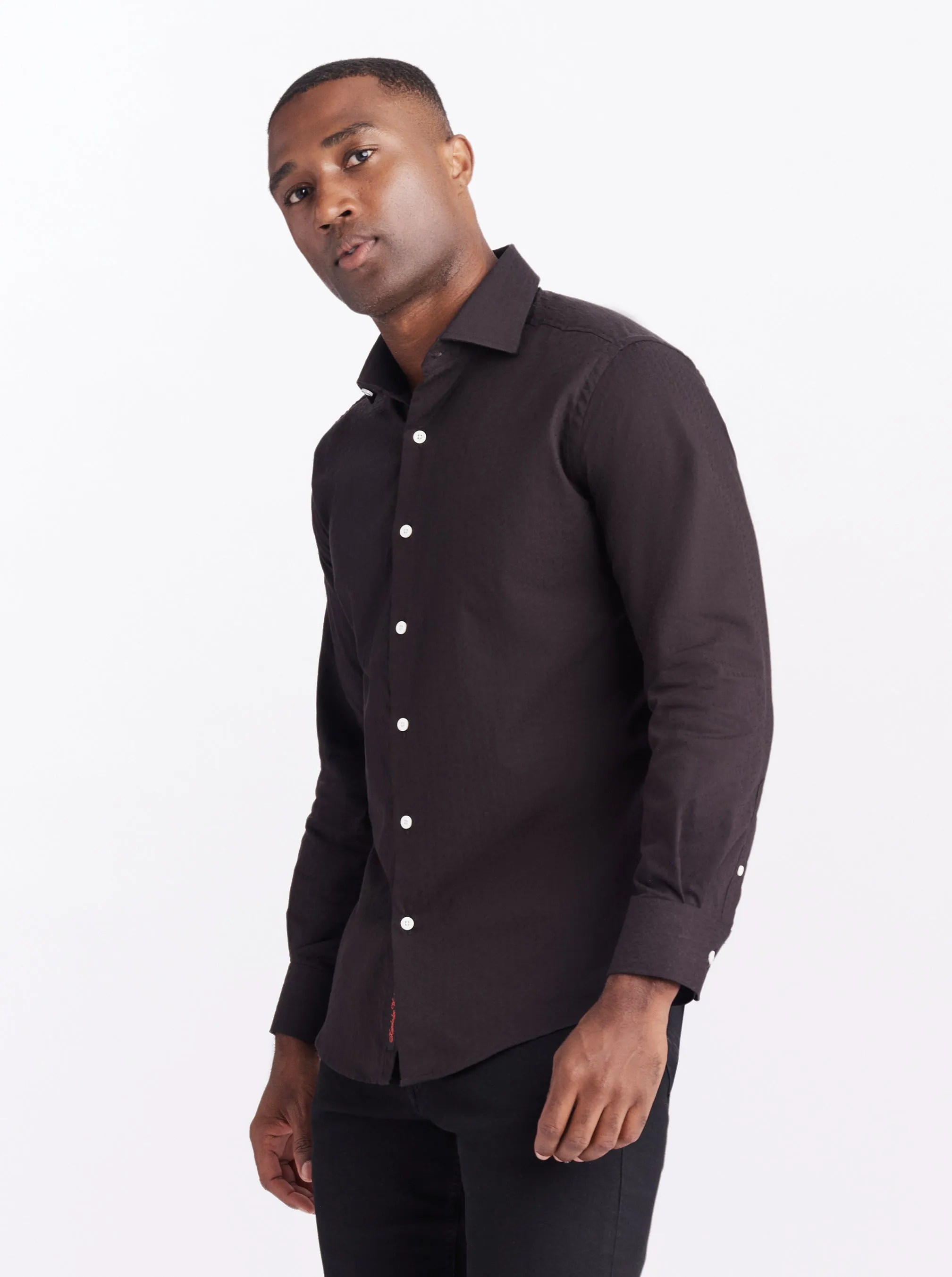 WALFORD LONG SLEEVE BUTTON DOWN SHIRT sold by Robert Graham product image thumbnail 4
