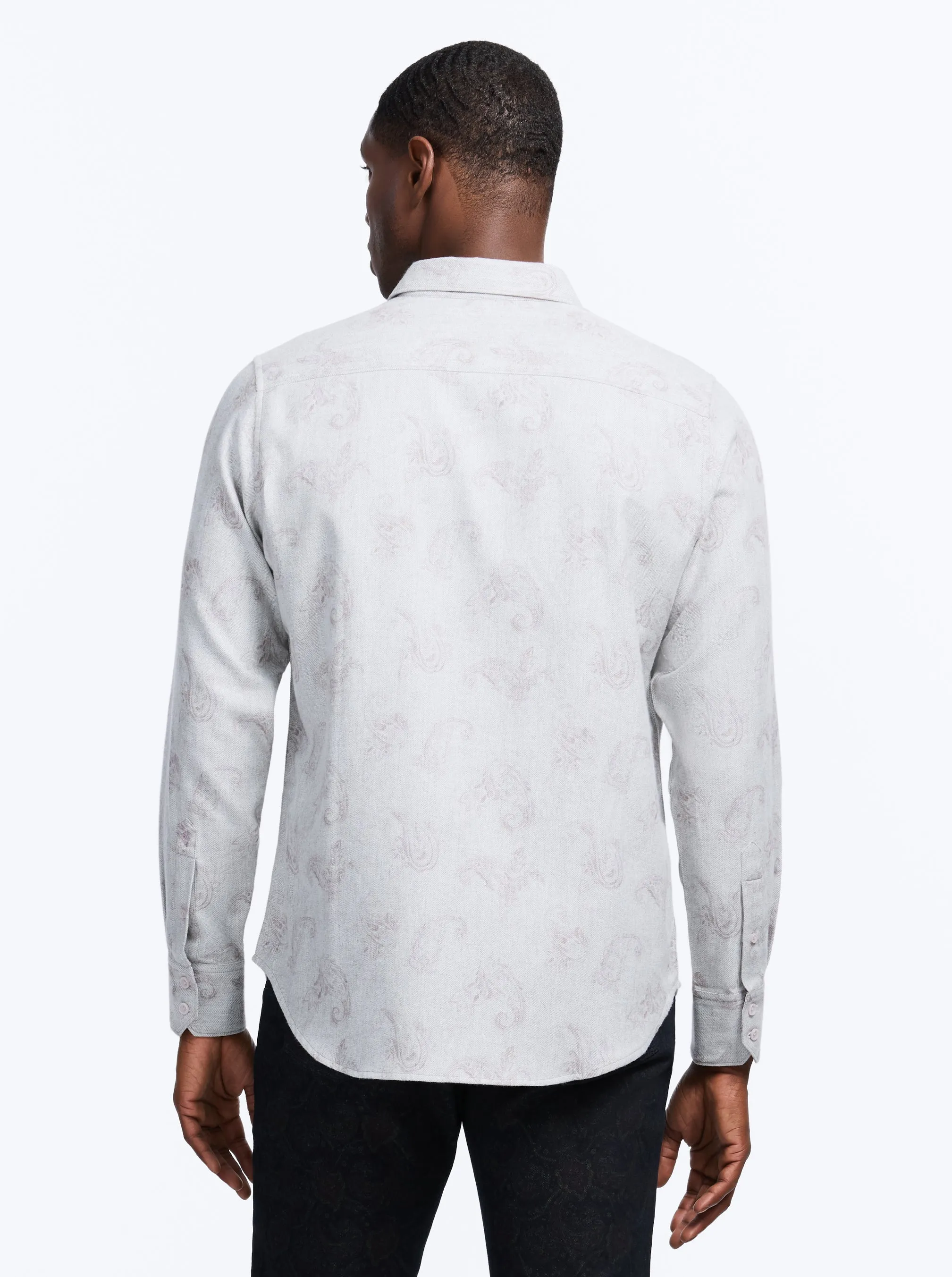 KNOX LONG SLEEVE BUTTON DOWN SHIRT sold by Robert Graham product image thumbnail 3