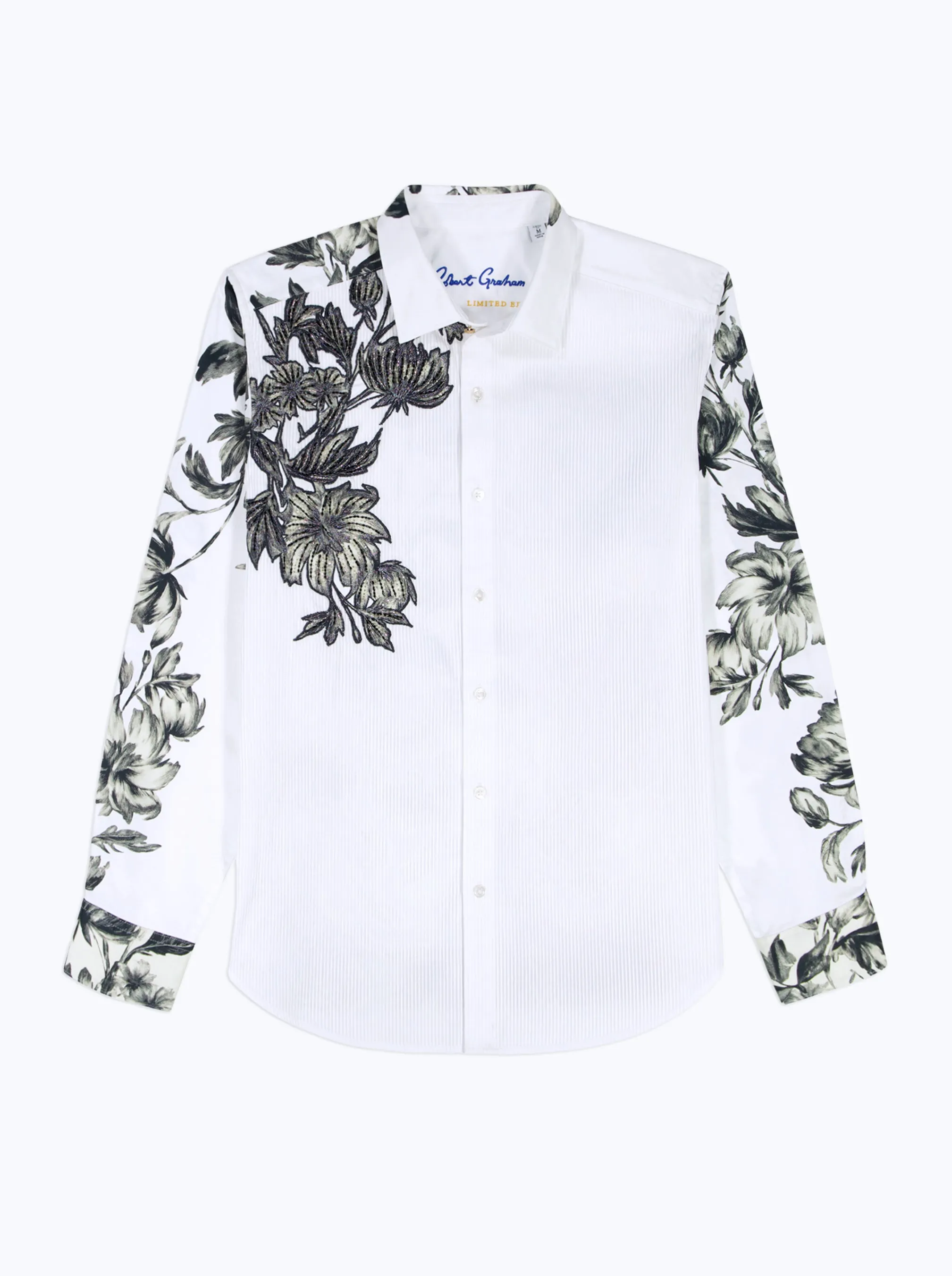 LIMITED EDITION THE BUD LONG SLEEVE BUTTON DOWN SHIRT sold by Robert Graham product image thumbnail 5