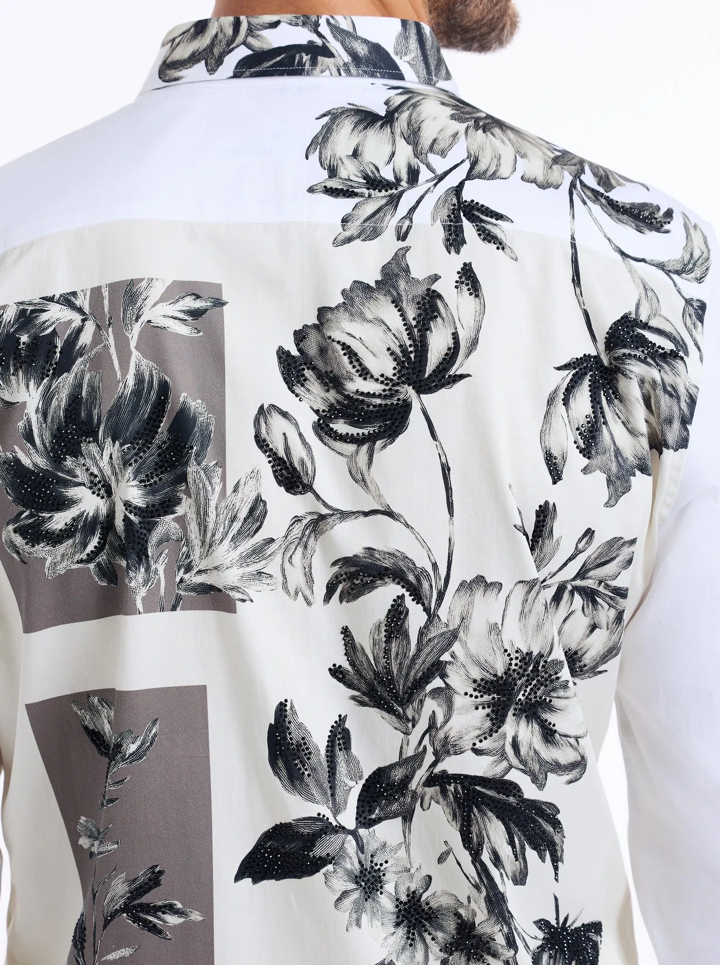 LIMITED EDITION THE BUD LONG SLEEVE BUTTON DOWN SHIRT sold by Robert Graham product image thumbnail 3