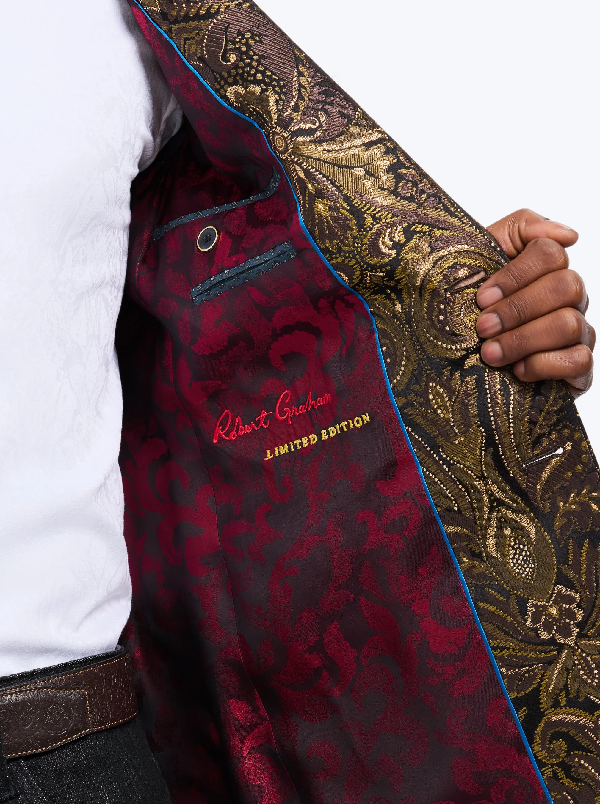 LIMITED EDITION AURIC ESCAPE BLAZER sold by Robert Graham product image thumbnail 3