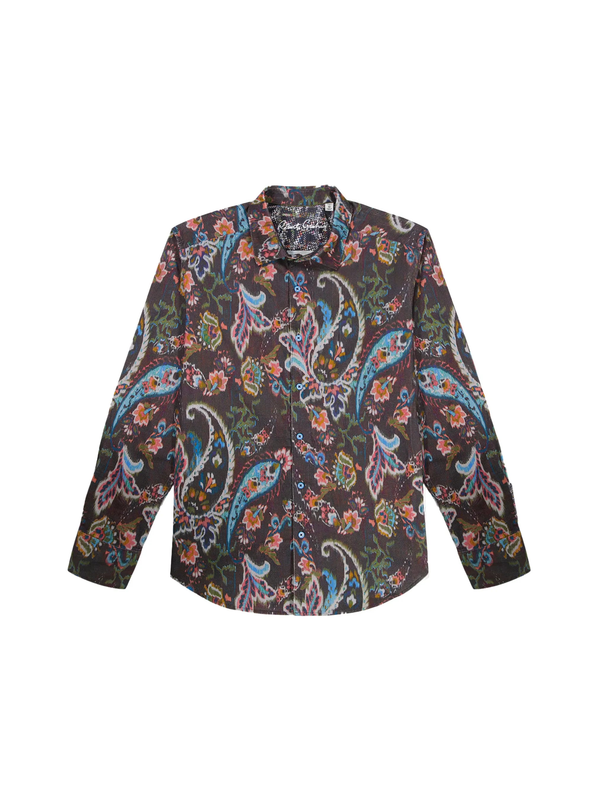 MONTAGE LONG SLEEVE BUTTON DOWN SHIRT sold by Robert Graham product image thumbnail 2