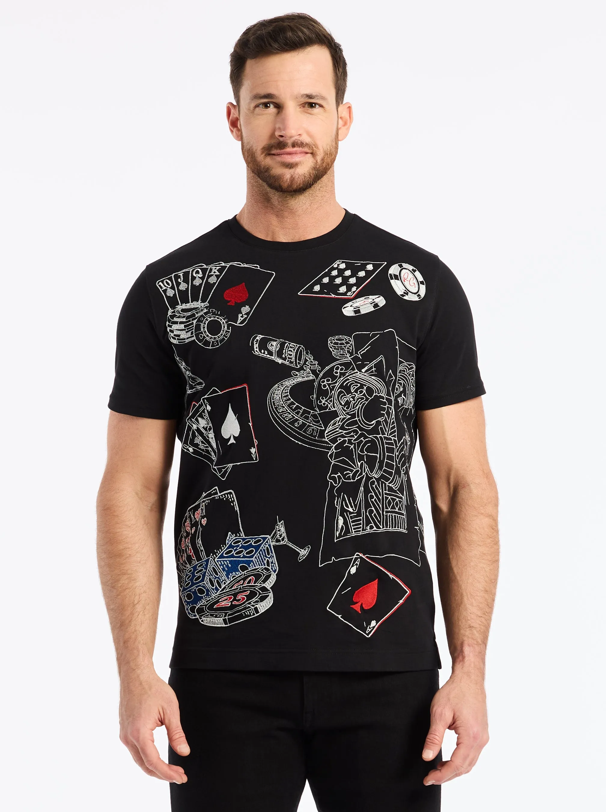 LUCKY ROLL SHORT SLEEVE T-SHIRT sold by Robert Graham