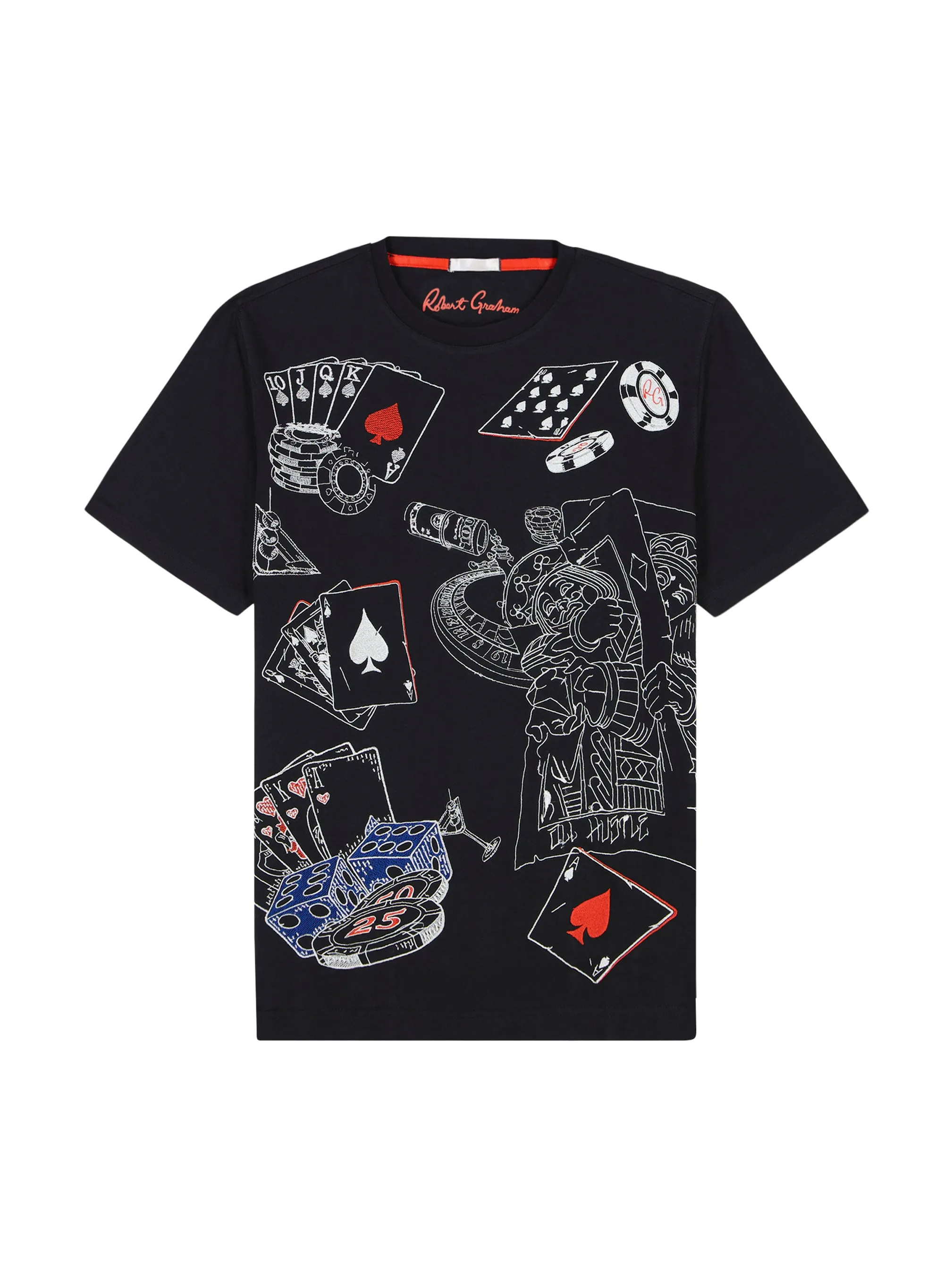 LUCKY ROLL SHORT SLEEVE T-SHIRT sold by Robert Graham product image thumbnail 2