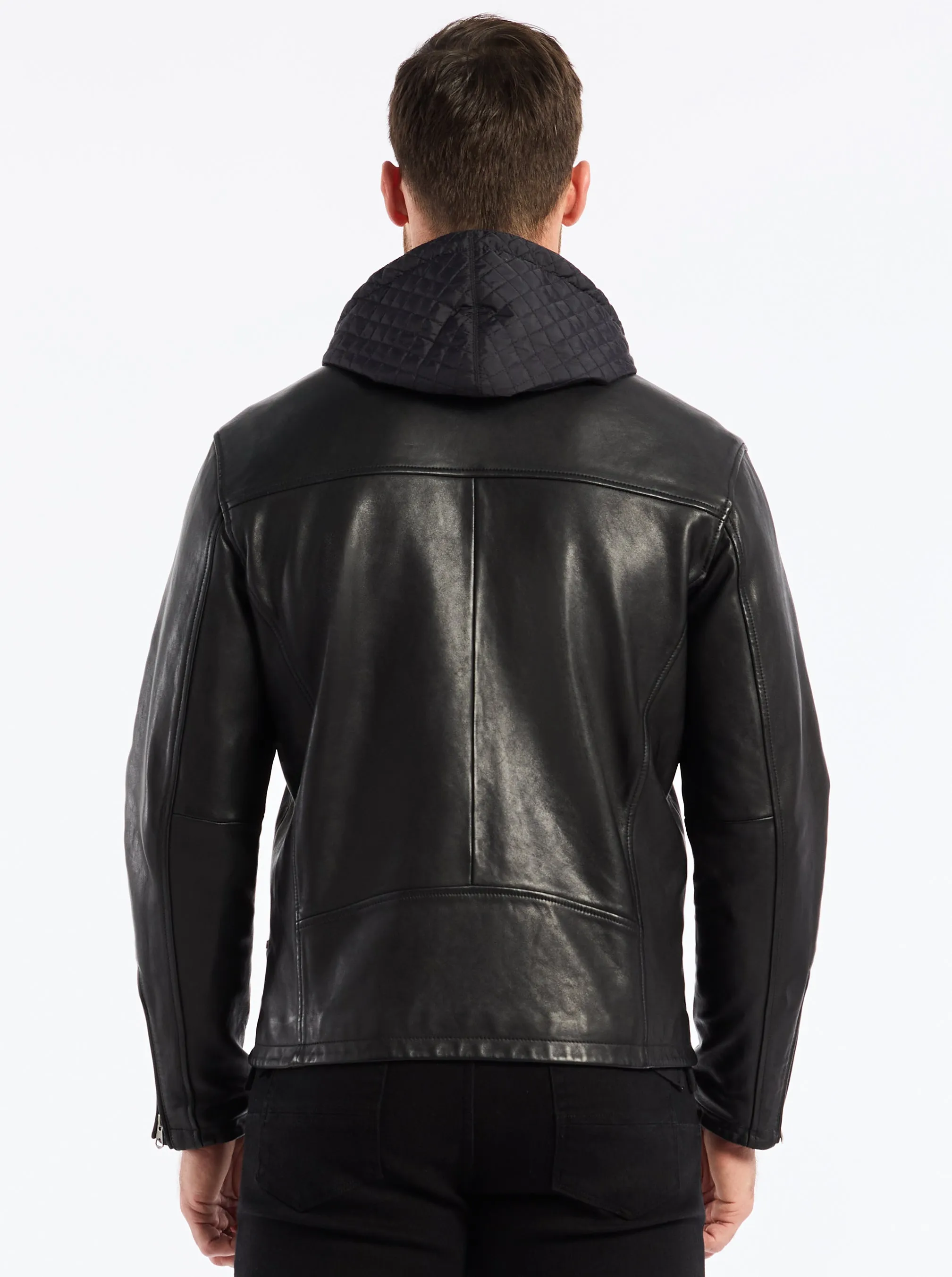 CEDRO LEATHER JACKET sold by Robert Graham product image thumbnail 2