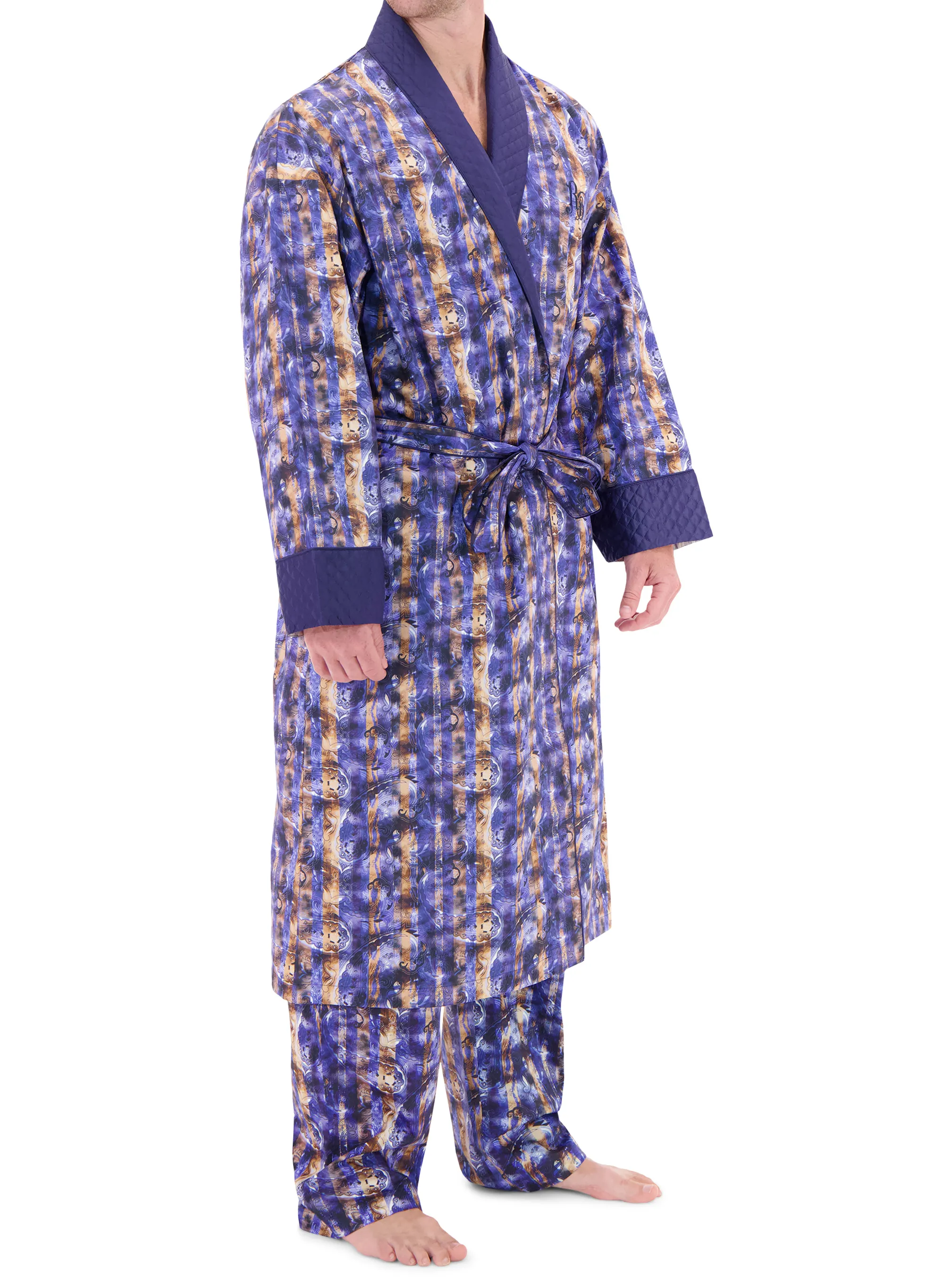 STRIPED ROBE sold by Robert Graham product image thumbnail 4