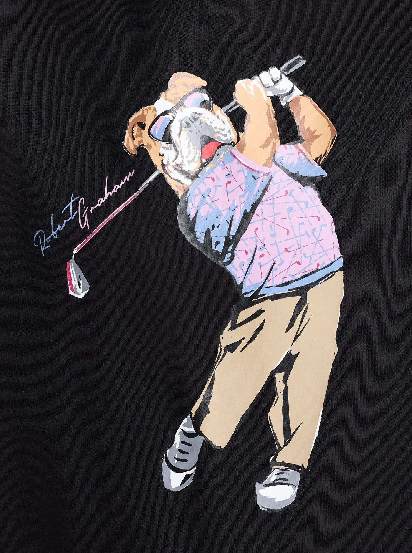 GOLFIN GRAHAM SHORT SLEEVE T-SHIRT sold by Robert Graham product image thumbnail 2