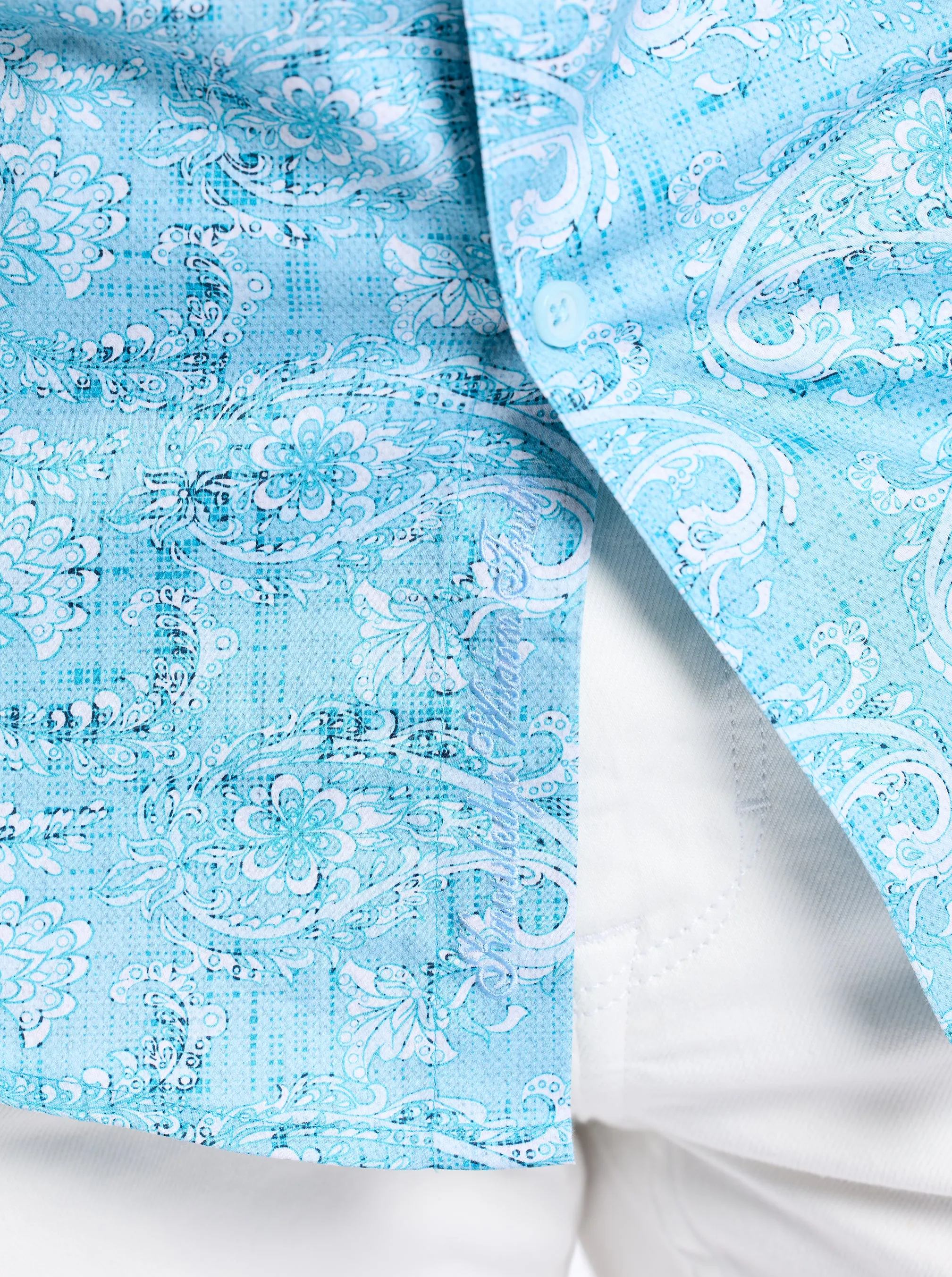 TOWAN LONG SLEEVE BUTTON DOWN SHIRT sold by Robert Graham product image thumbnail 3