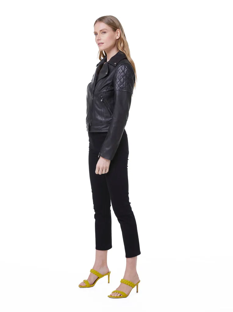 MONROE LEATHER JACKET sold by Robert Graham product image thumbnail 2